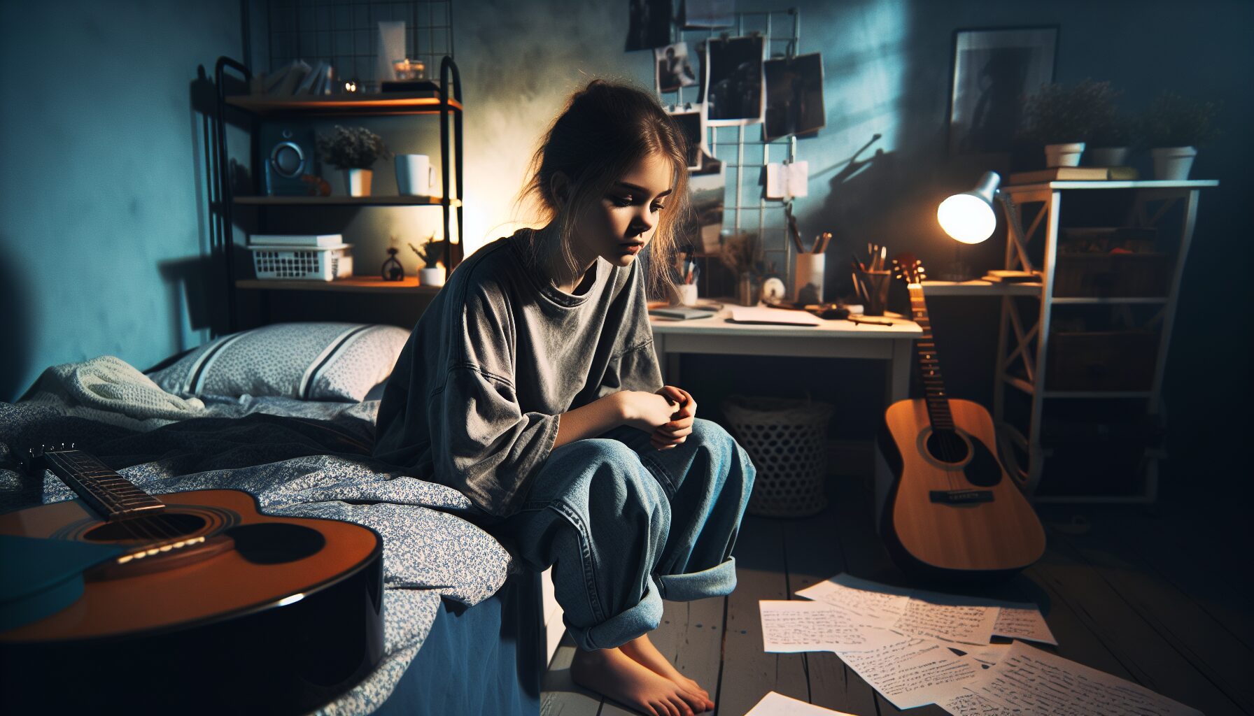 Billie Eilish早期暗黑流行EP《don't smile at me》造型