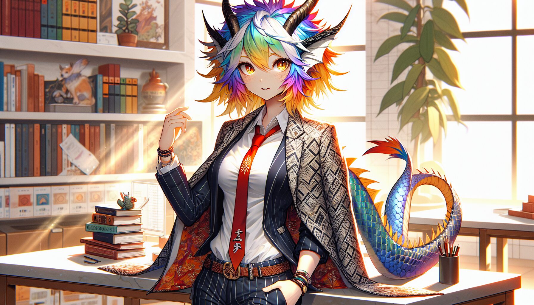 桐生可可VTuber出道角色立繪