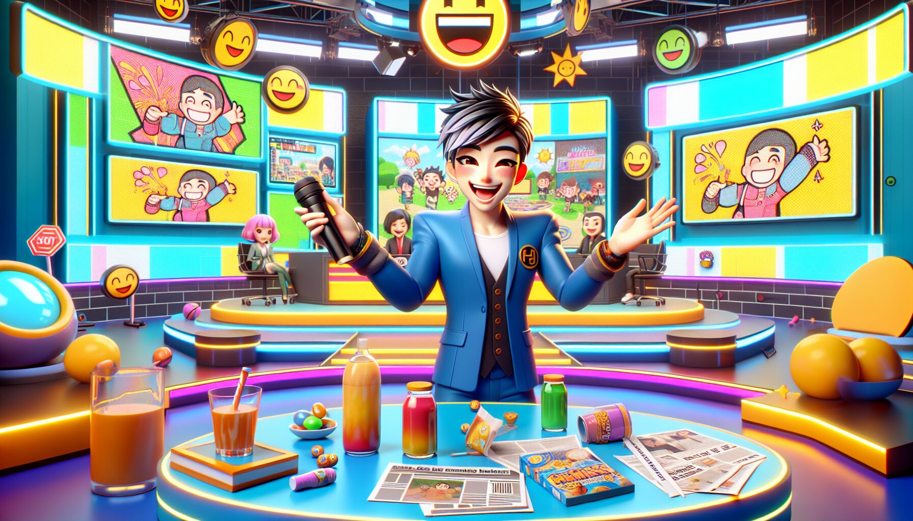 早安可可節目經典畫面截圖