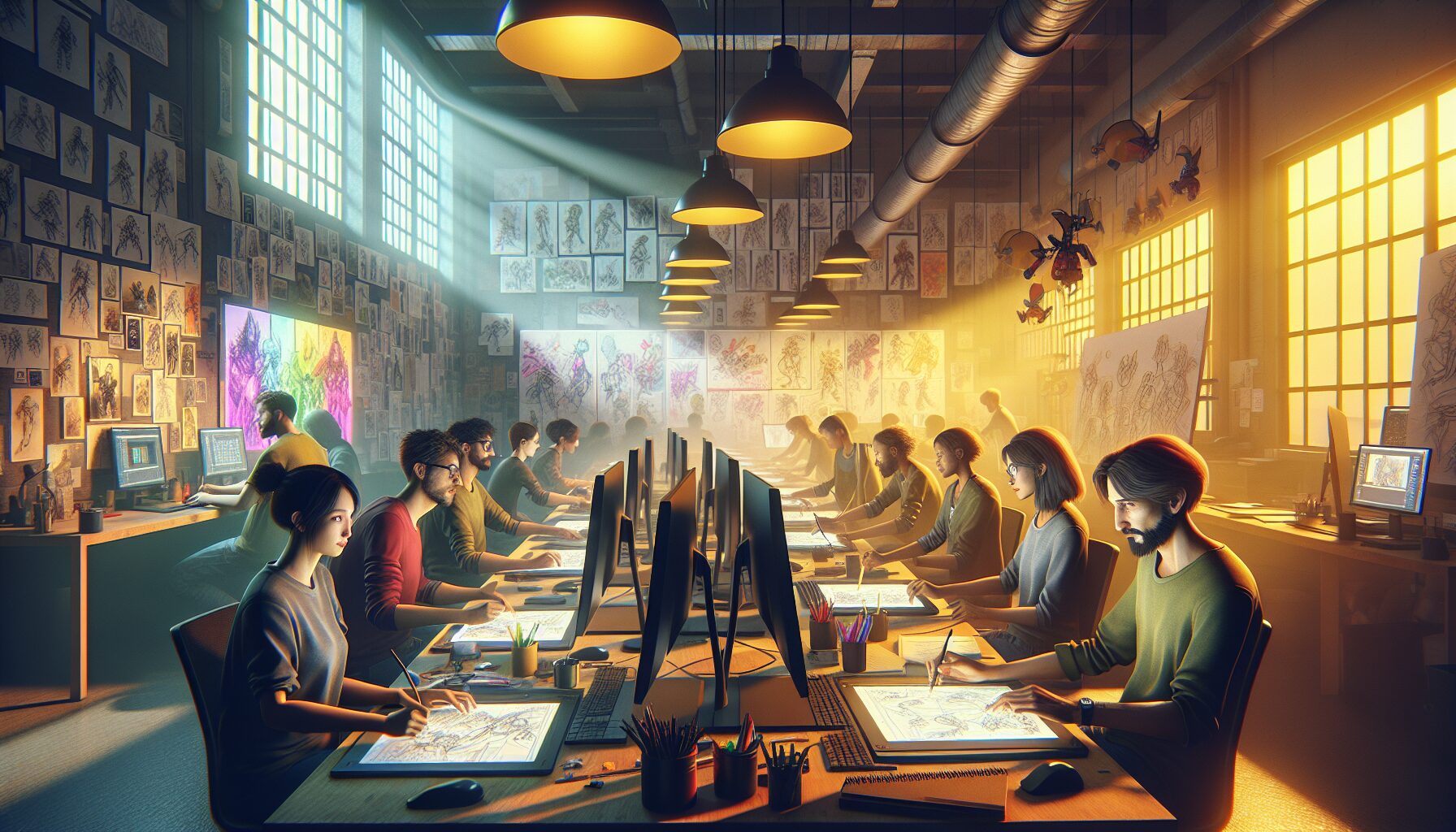 動畫精緻情感與雪國場景