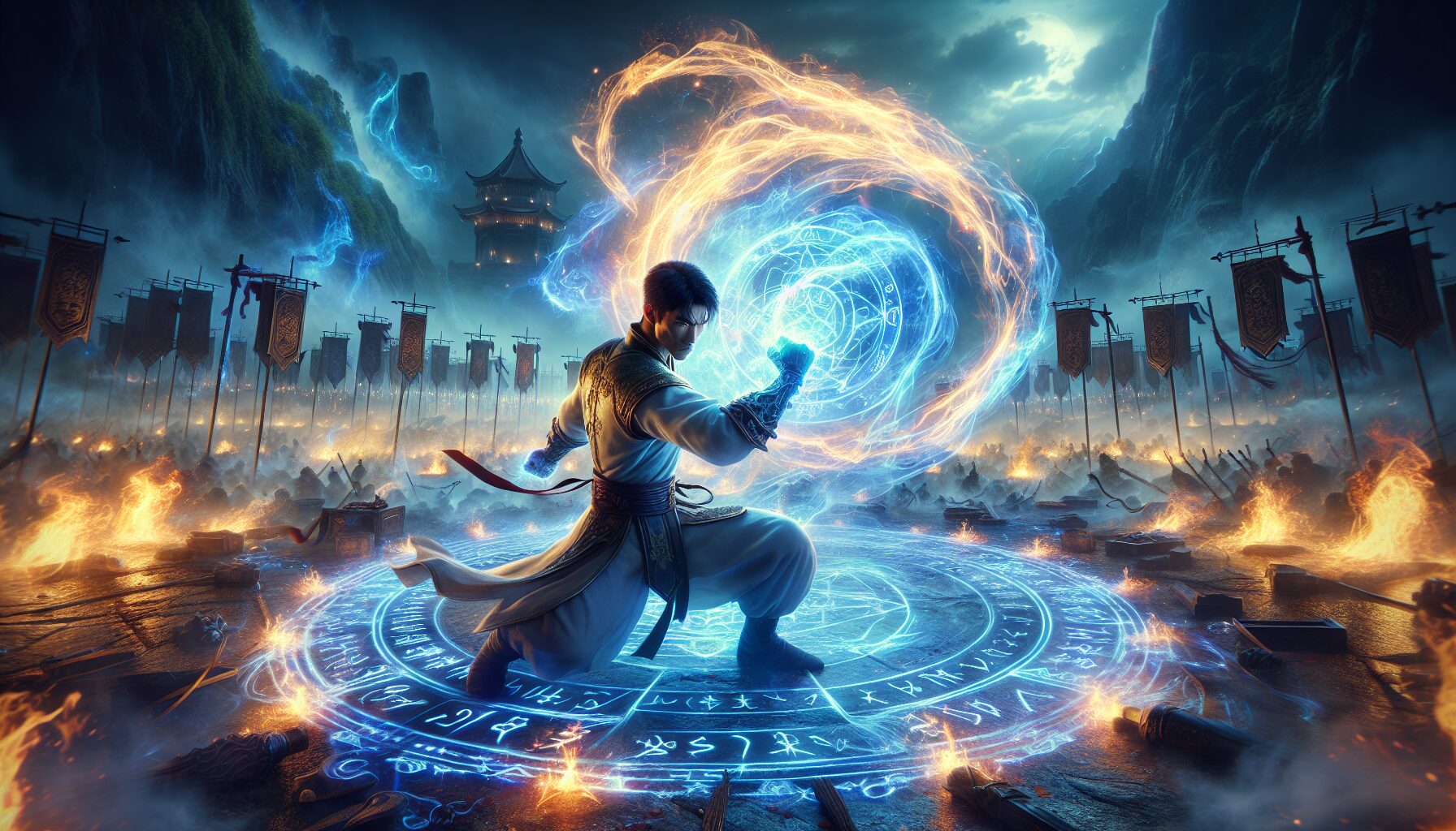 《永劫無間》X《巫師3》跨界聯動官方發布會宣傳圖