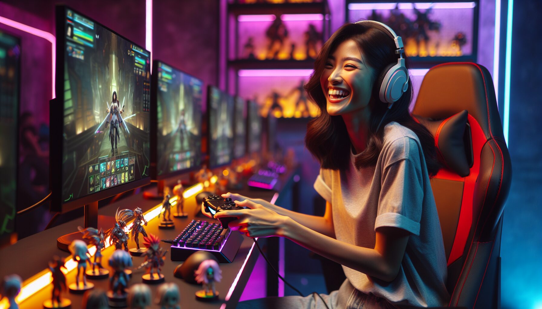 伊織萌居家直播與遊戲實況照，展現自然親切感