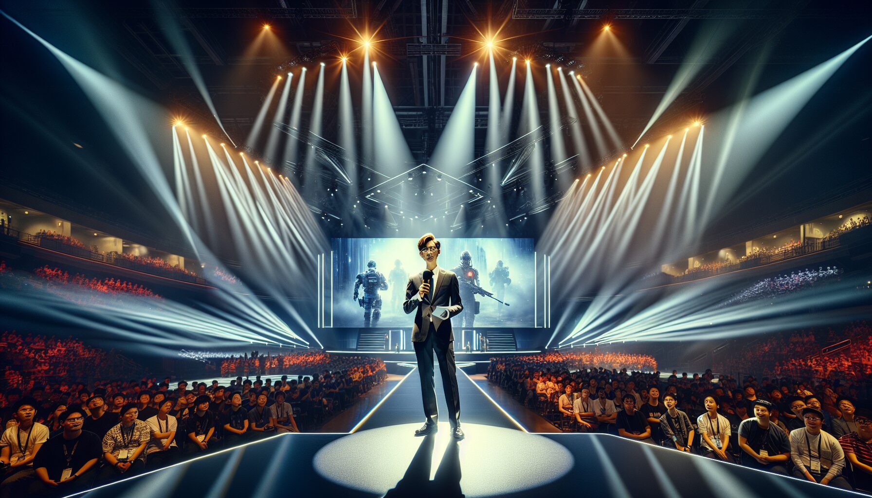 Geoff Keighley 在 Gamescom 2025 舞台宣布空洞騎士：絲綢之歌相關消息