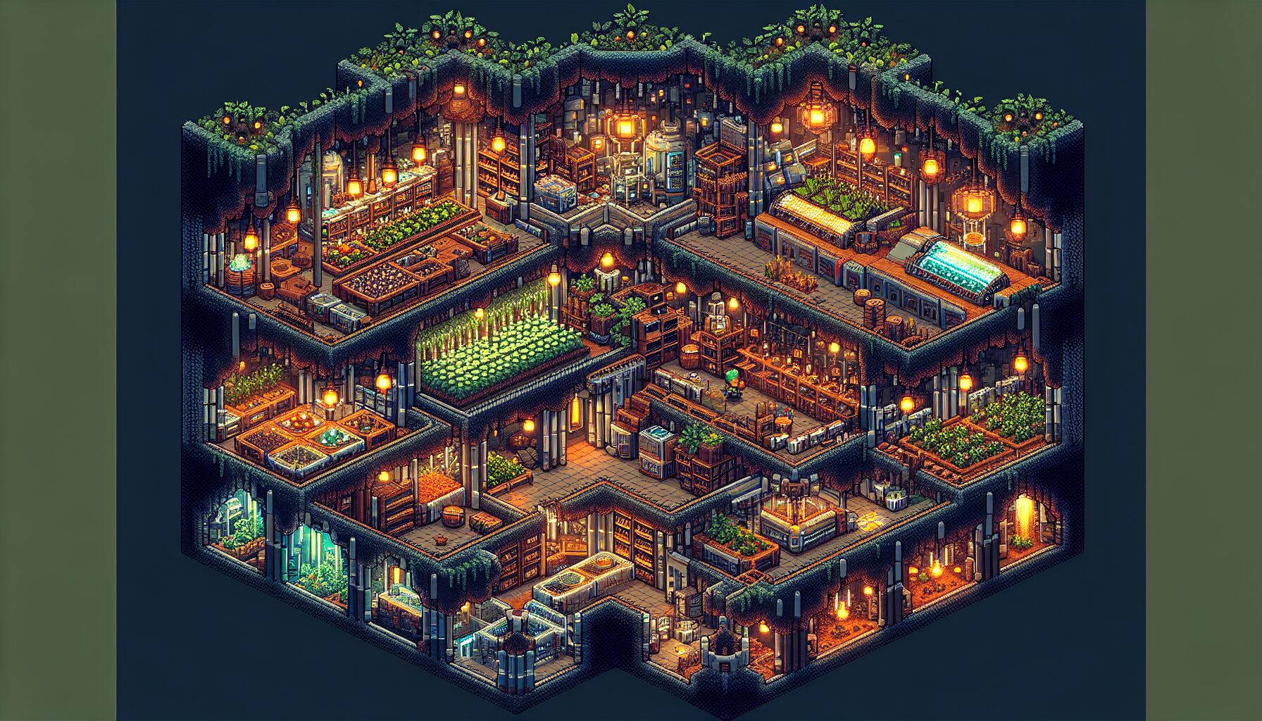 Core Keeper 地下基地建造展示