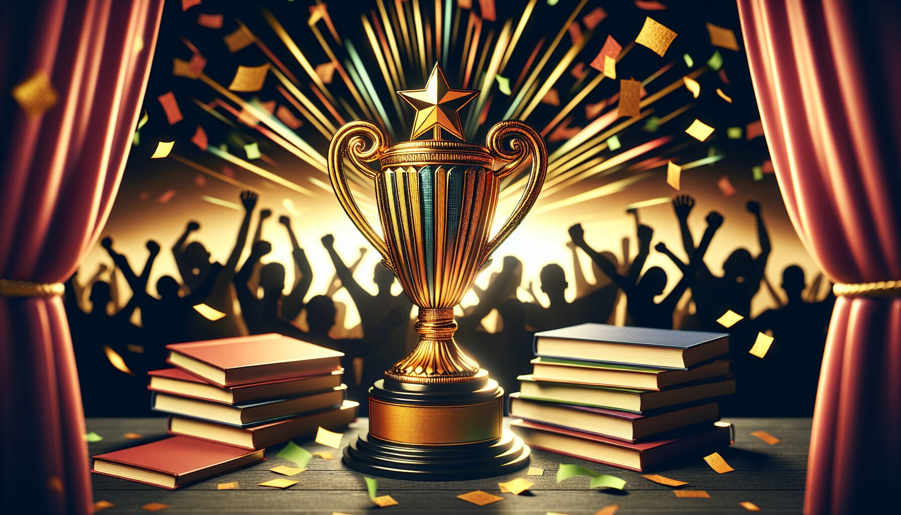 《我內心的糟糕念頭》獲得下一部人氣漫畫大賞第1名獎盃相關形象圖