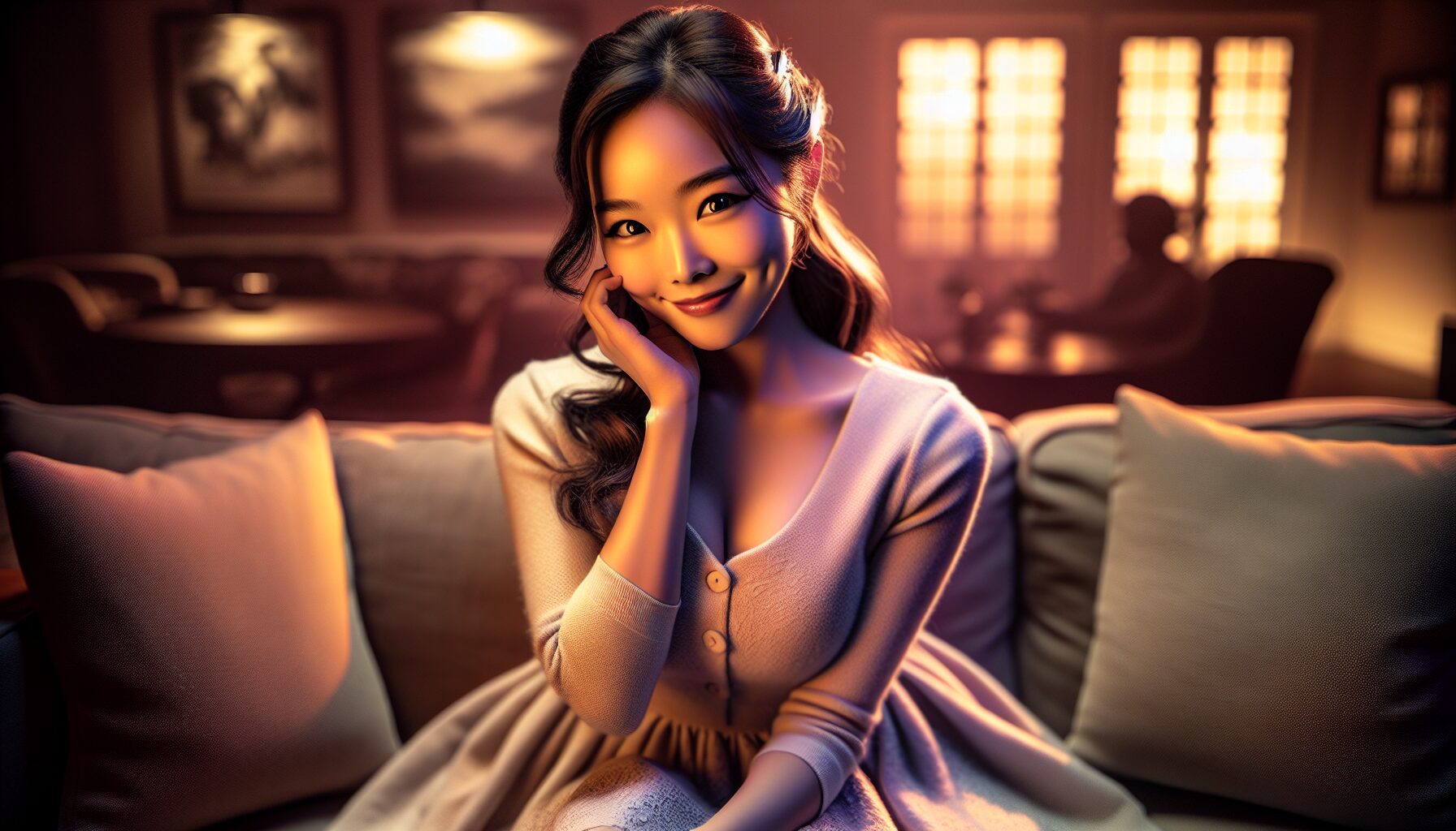 沈娜娜於《多啦AV夢》系列飾演暗黑靜香之經典扮相