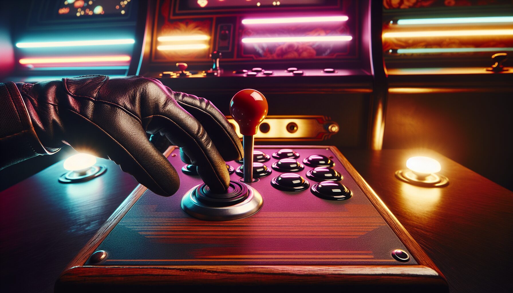 懷舊街機搖桿Turbo連發按鍵