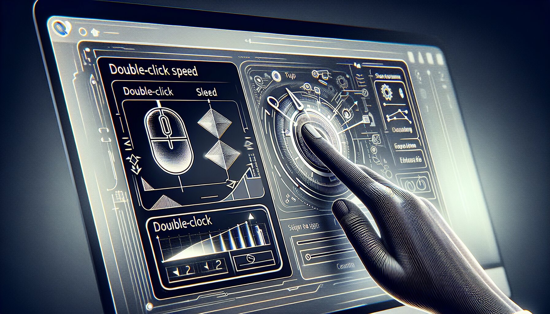 Windows滑鼠按兩下速度調整教學