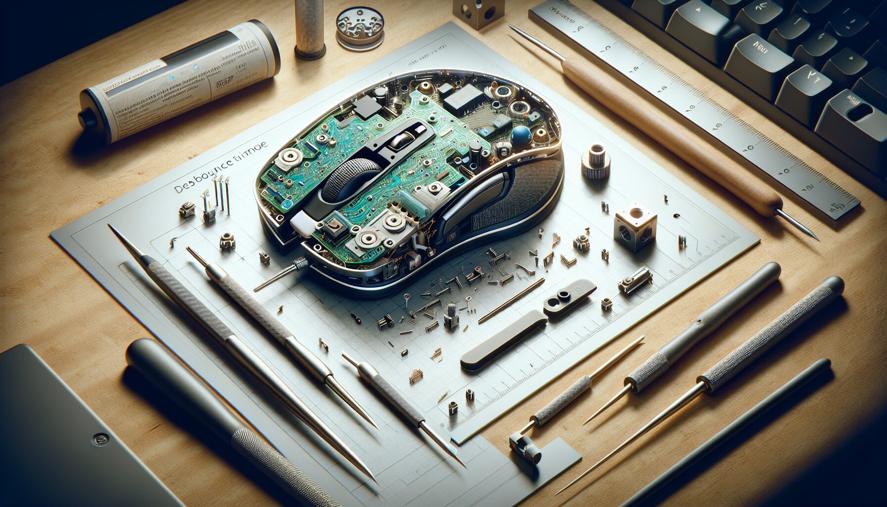 滑鼠驅動程式Debounce設定