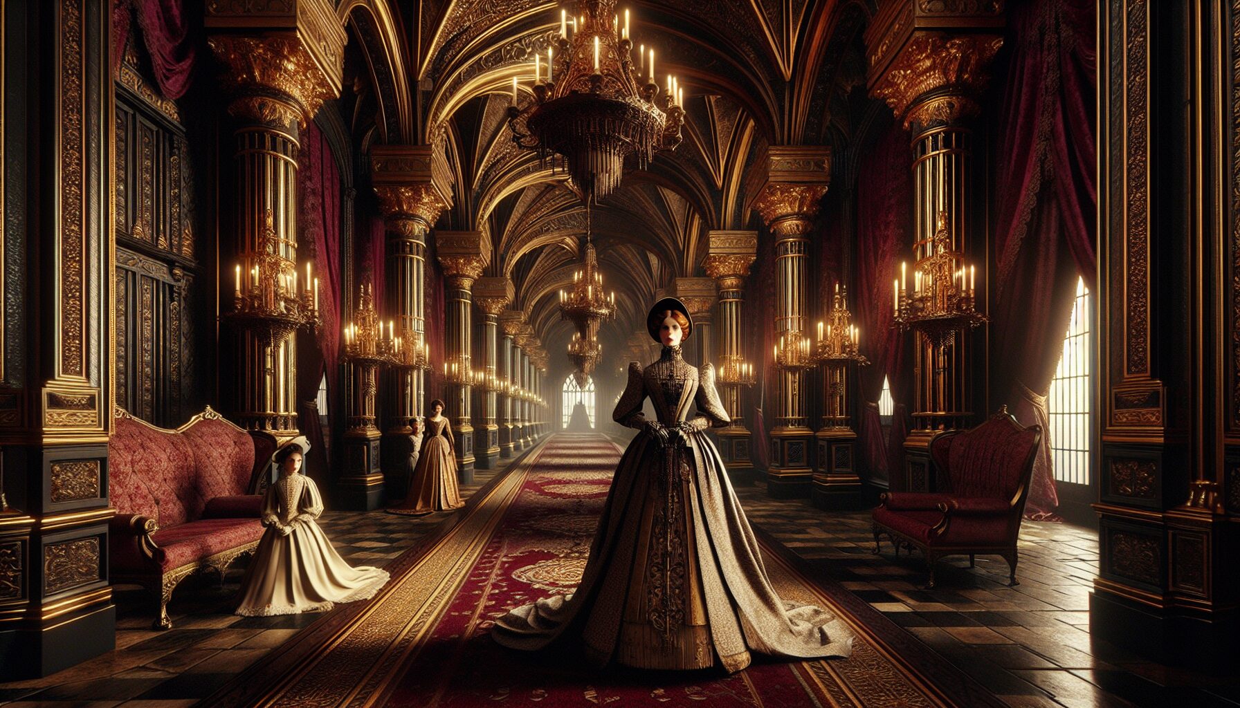 蒂米特雷斯庫夫人城堡外觀與主題宣傳視覺