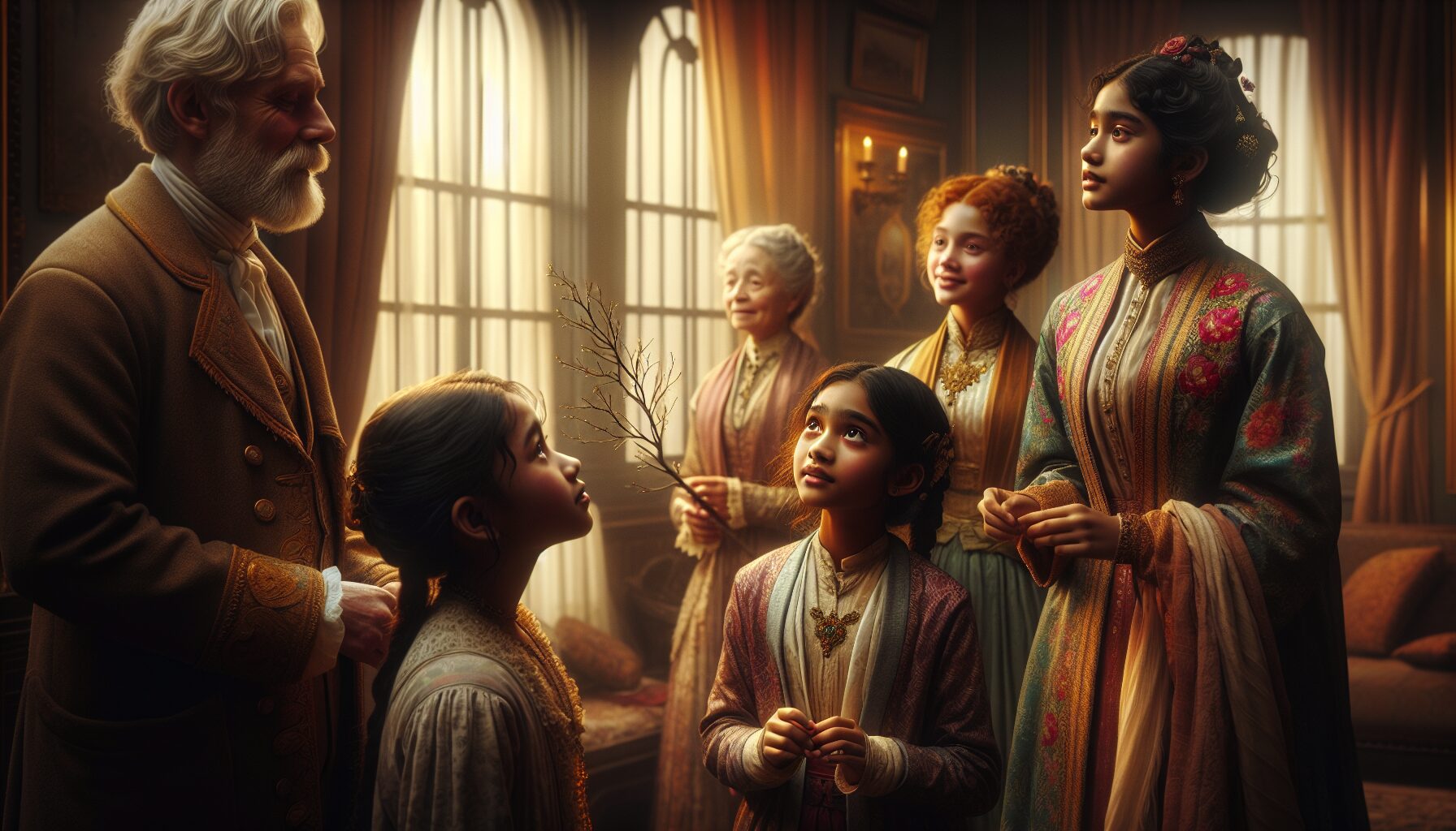 灰姑娘與父親溫馨對話,樸素情感成為關鍵生存依靠