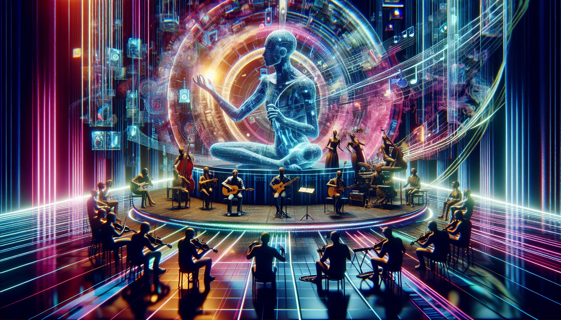 音樂祭主舞台現場渲染與可口可樂聯名