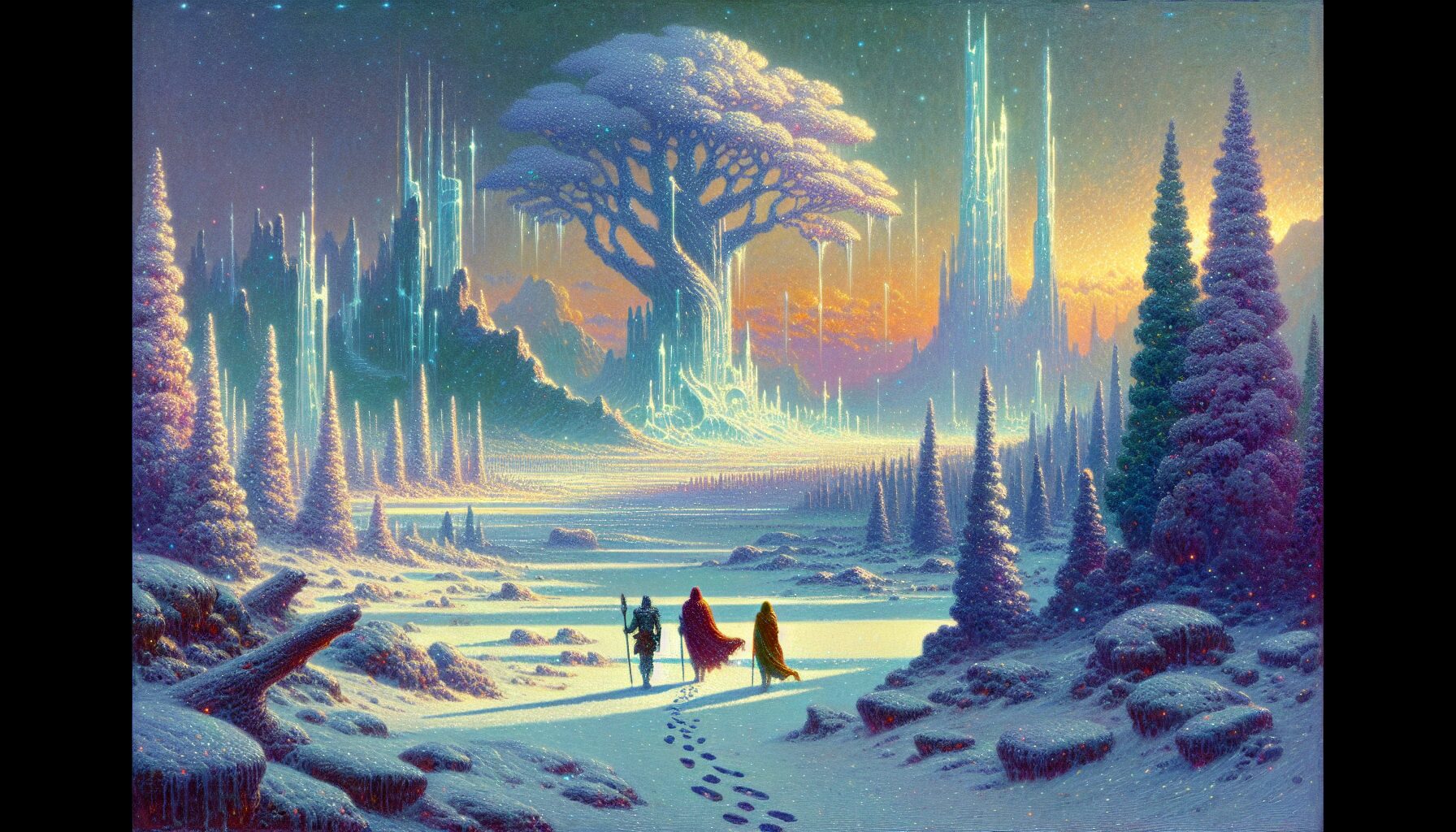 芙莉蓮一行踏上新旅程的宣傳圖