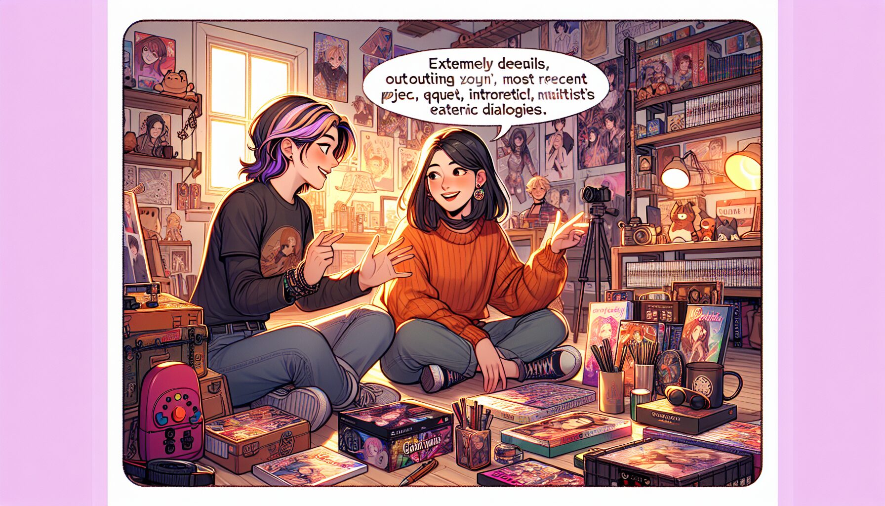 海夢Cosplay黑江雫的經典瞬間，細緻展現角色熱情