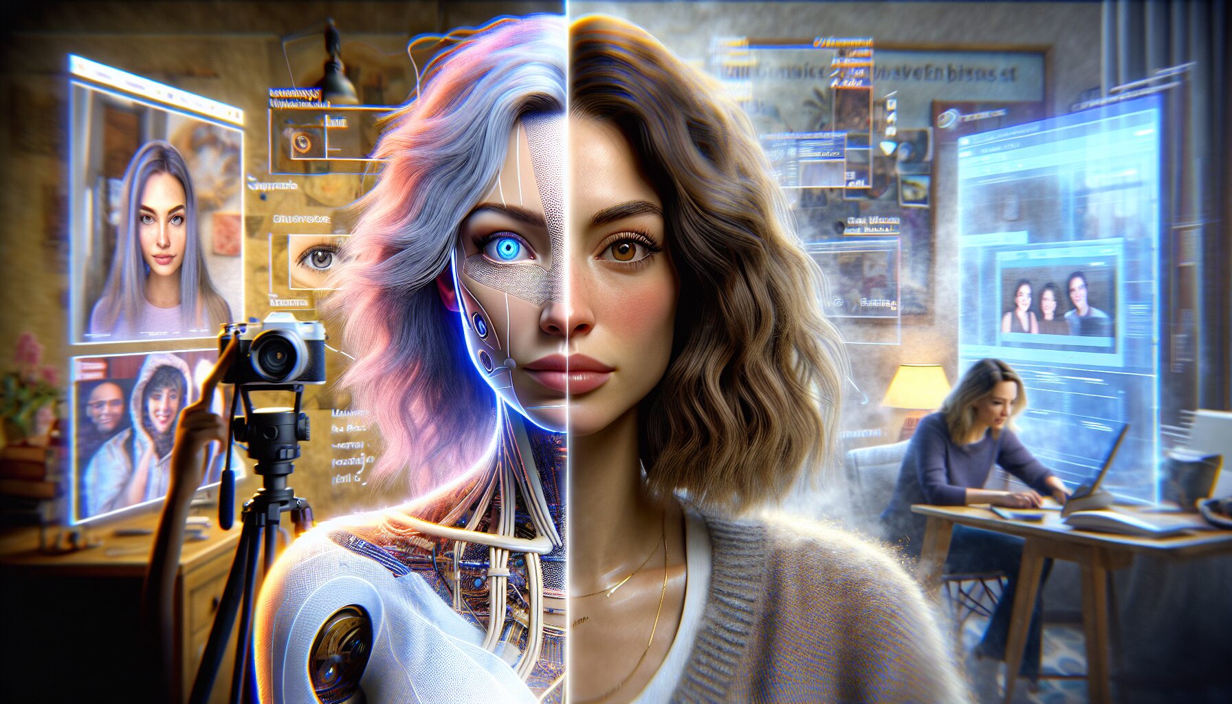 Veibae早期的直播畫面截圖