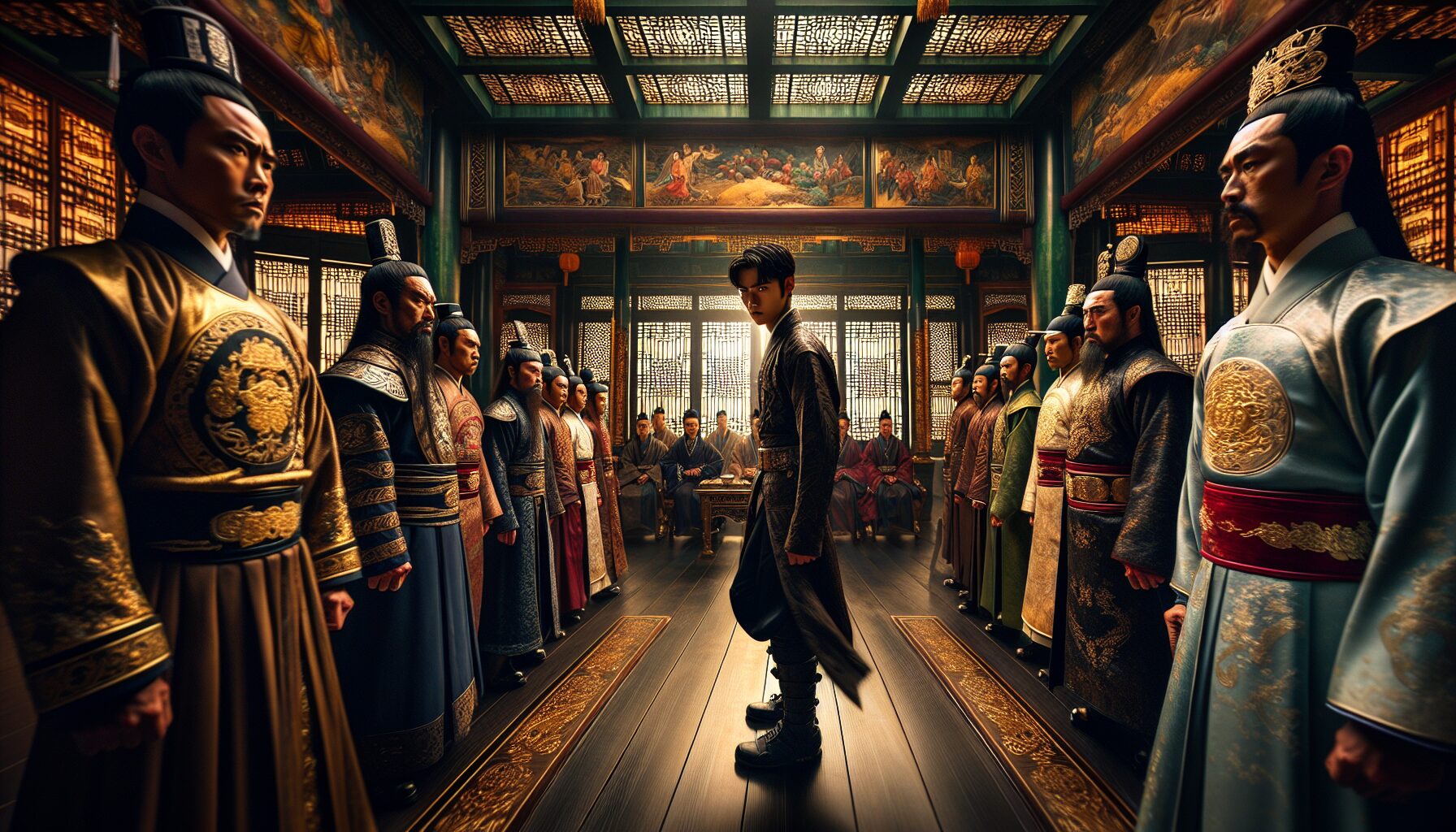 許七安率領打更人夥伴查案劇情插畫