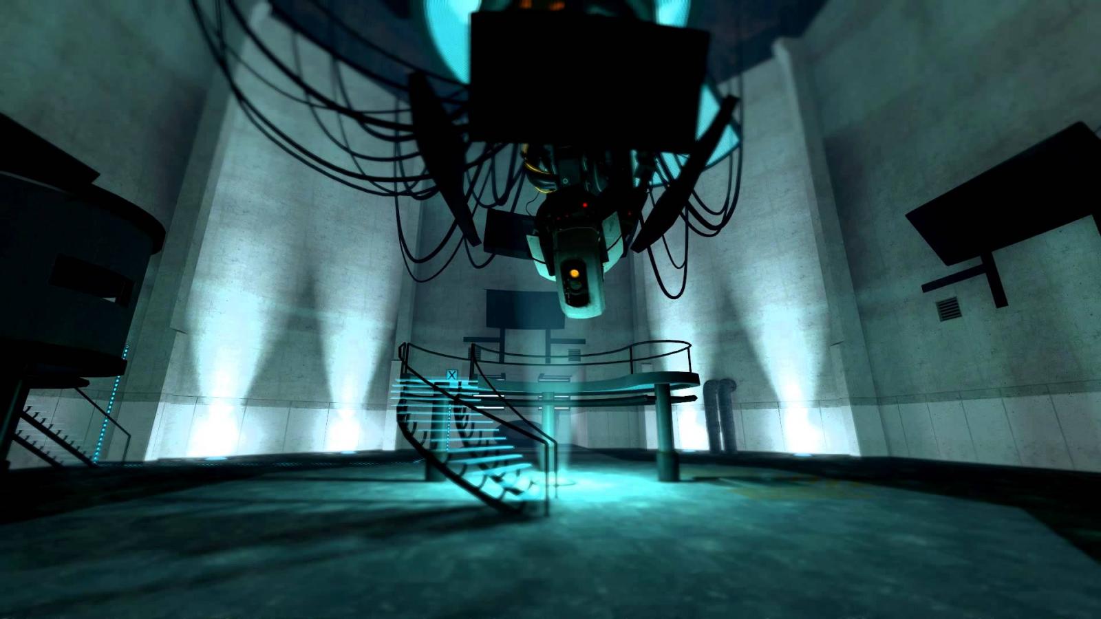 遊戲中的主要對手 GLaDOS