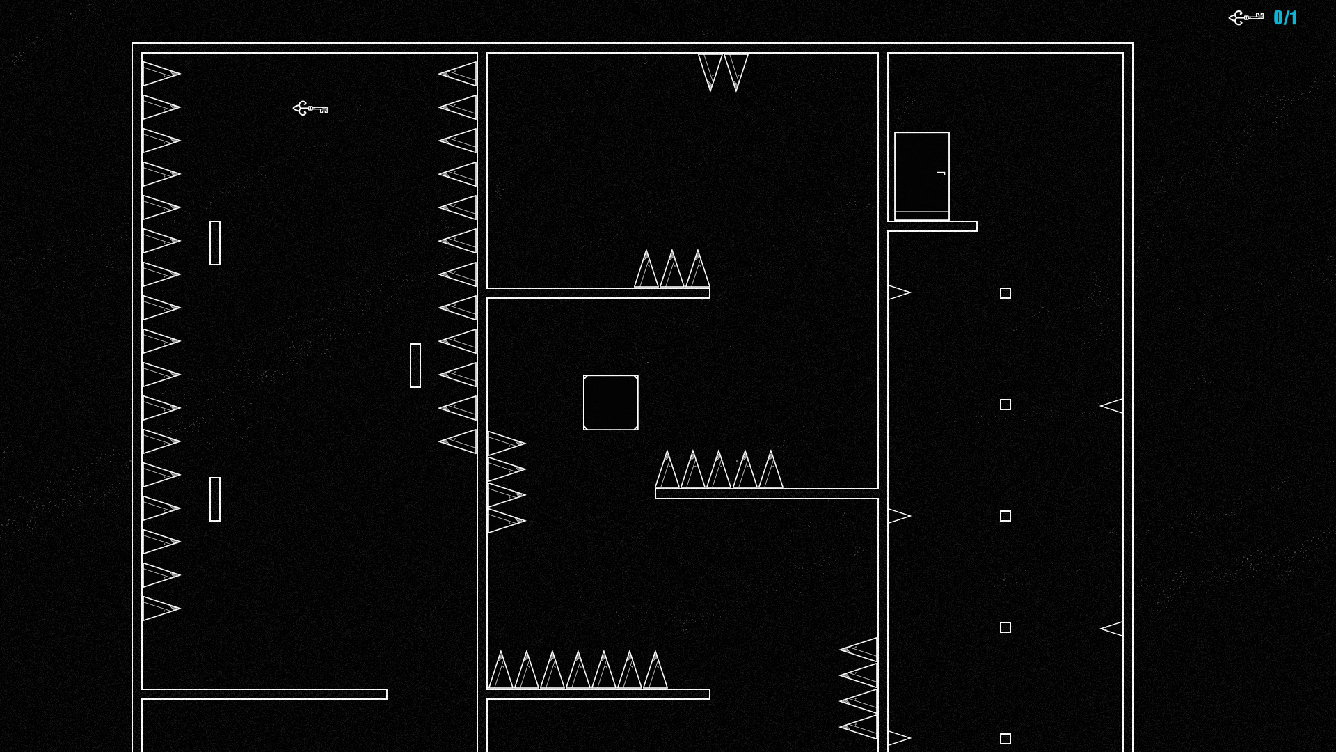 Minimalism 遊戲中的挑戰關卡