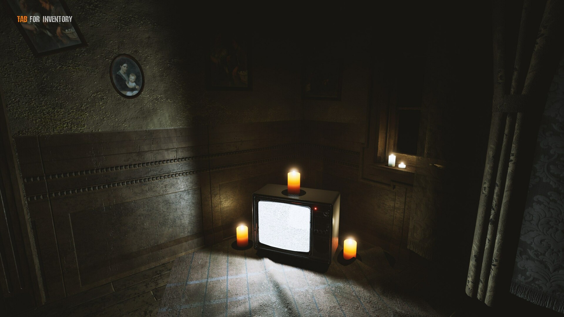 《Crib》遊戲中的探索場景