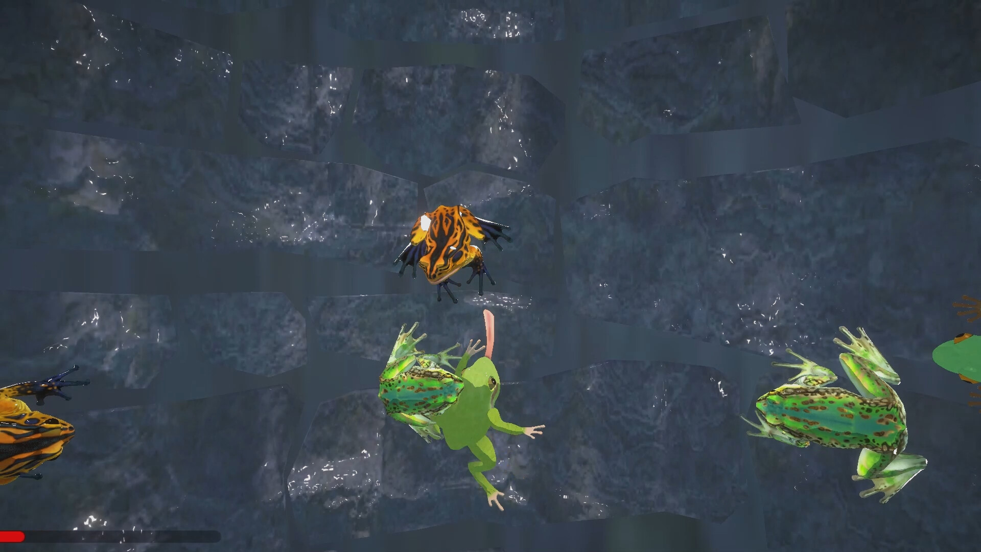 遊戲場景中充滿視覺趣味的設計