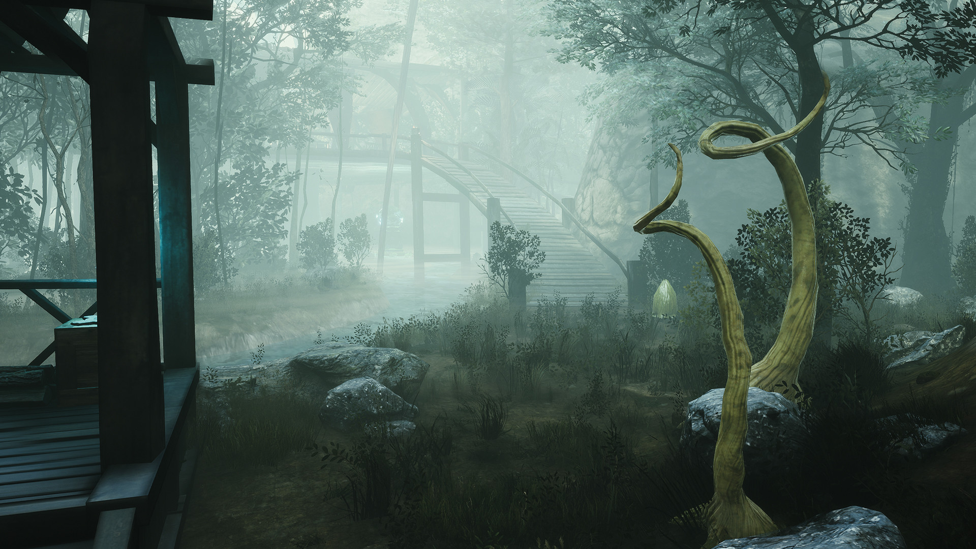 玩家在遊戲中探索廢墟