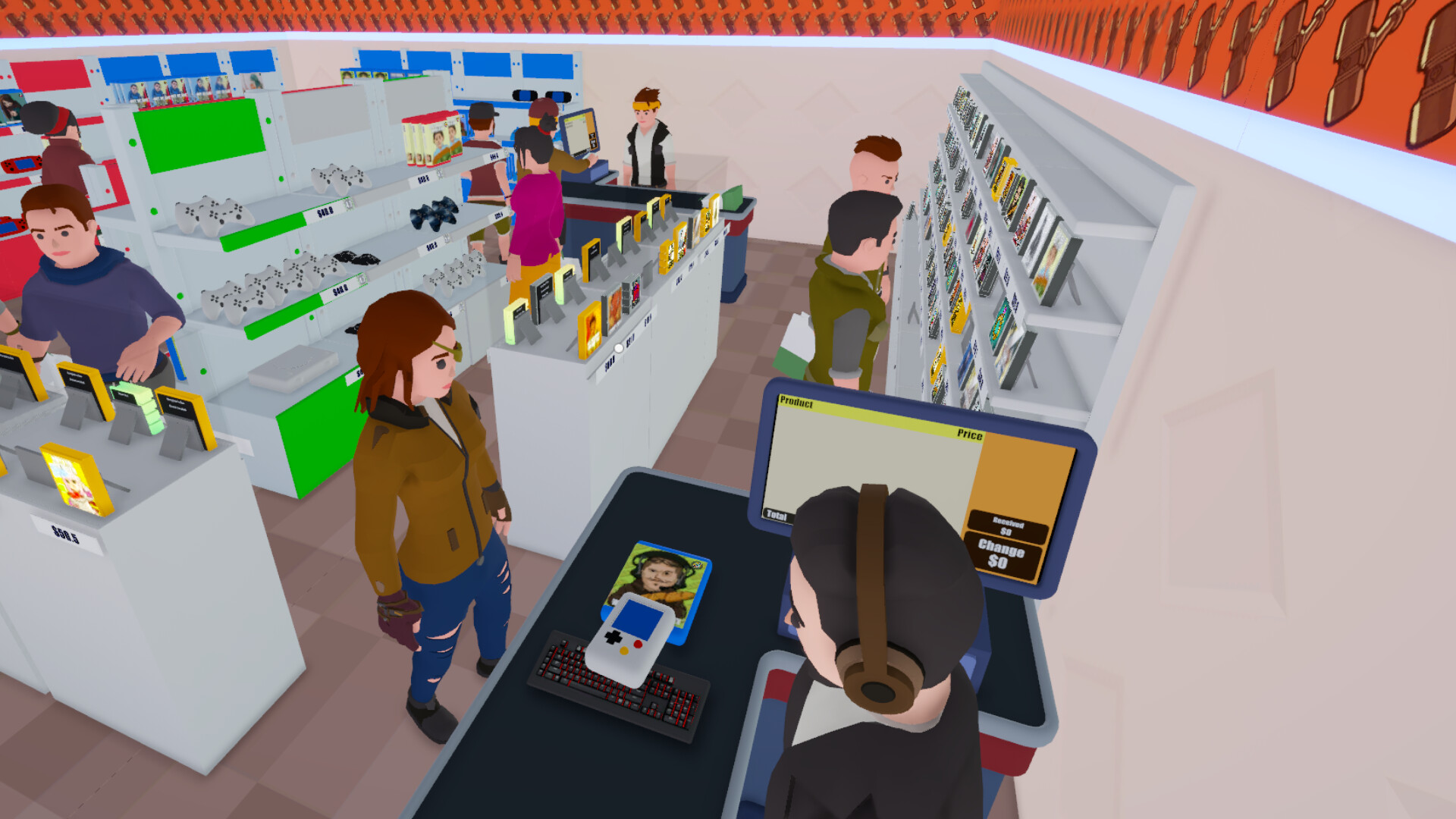 擴建後的遊戲店面