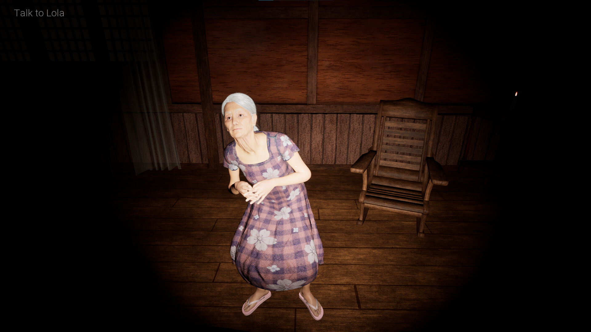 遊戲中出現的神秘女性畫像，暗示著故事的關鍵線索。