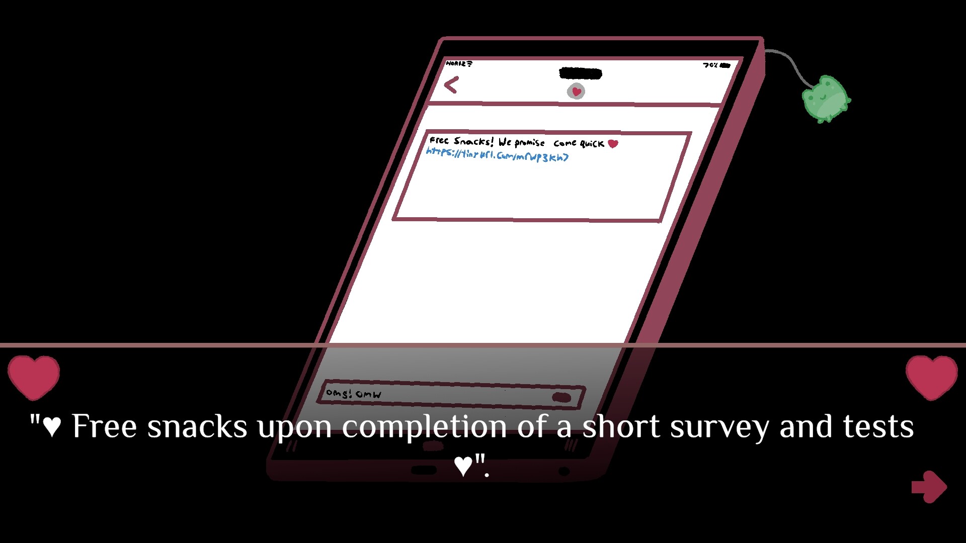 遊戲場景簡潔明瞭