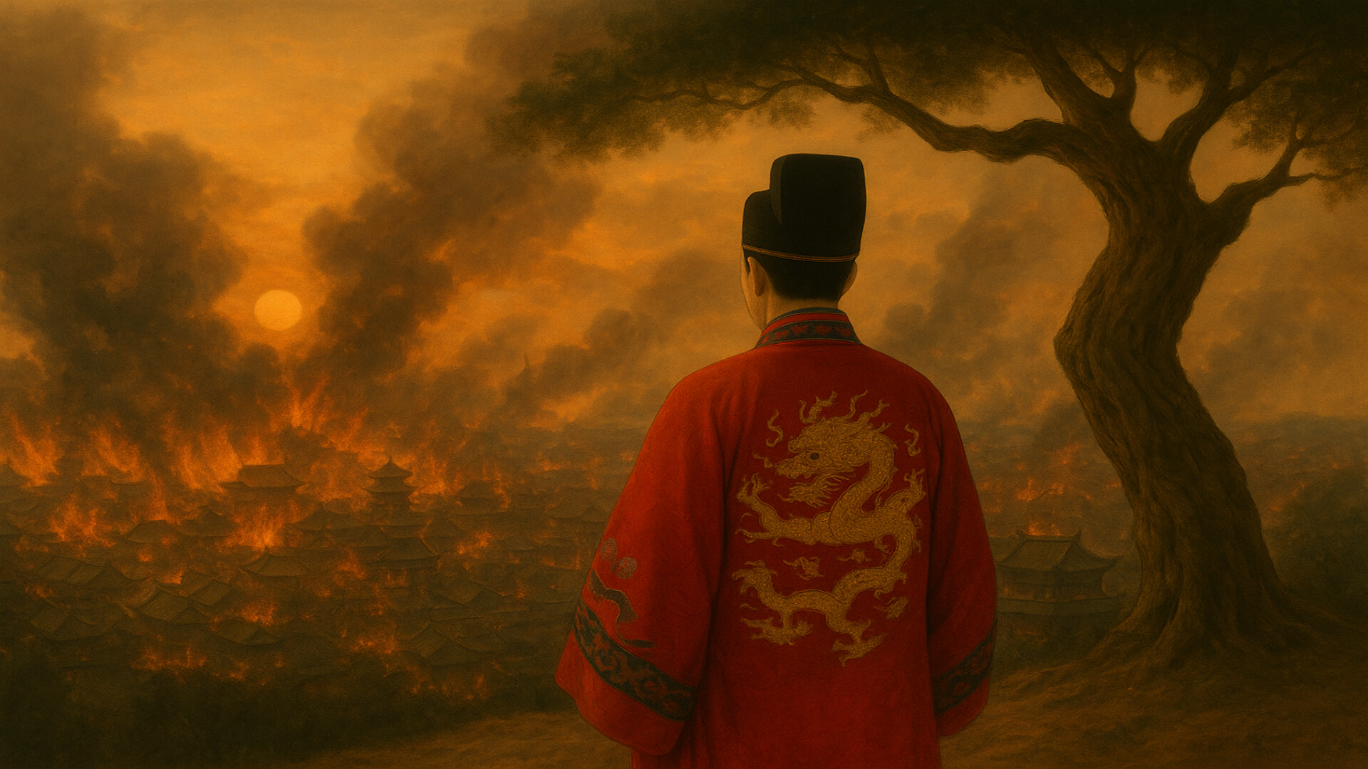 另一場景，呈現了遊戲的復古美術風格