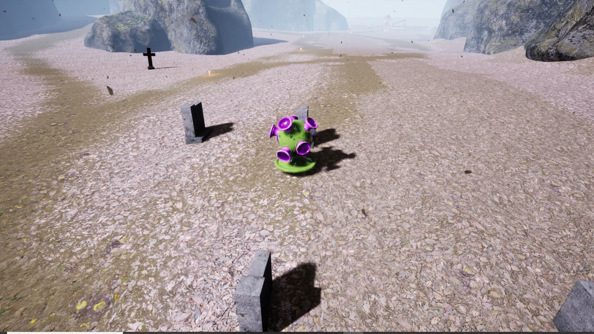 在充滿迷霧的環境中前行