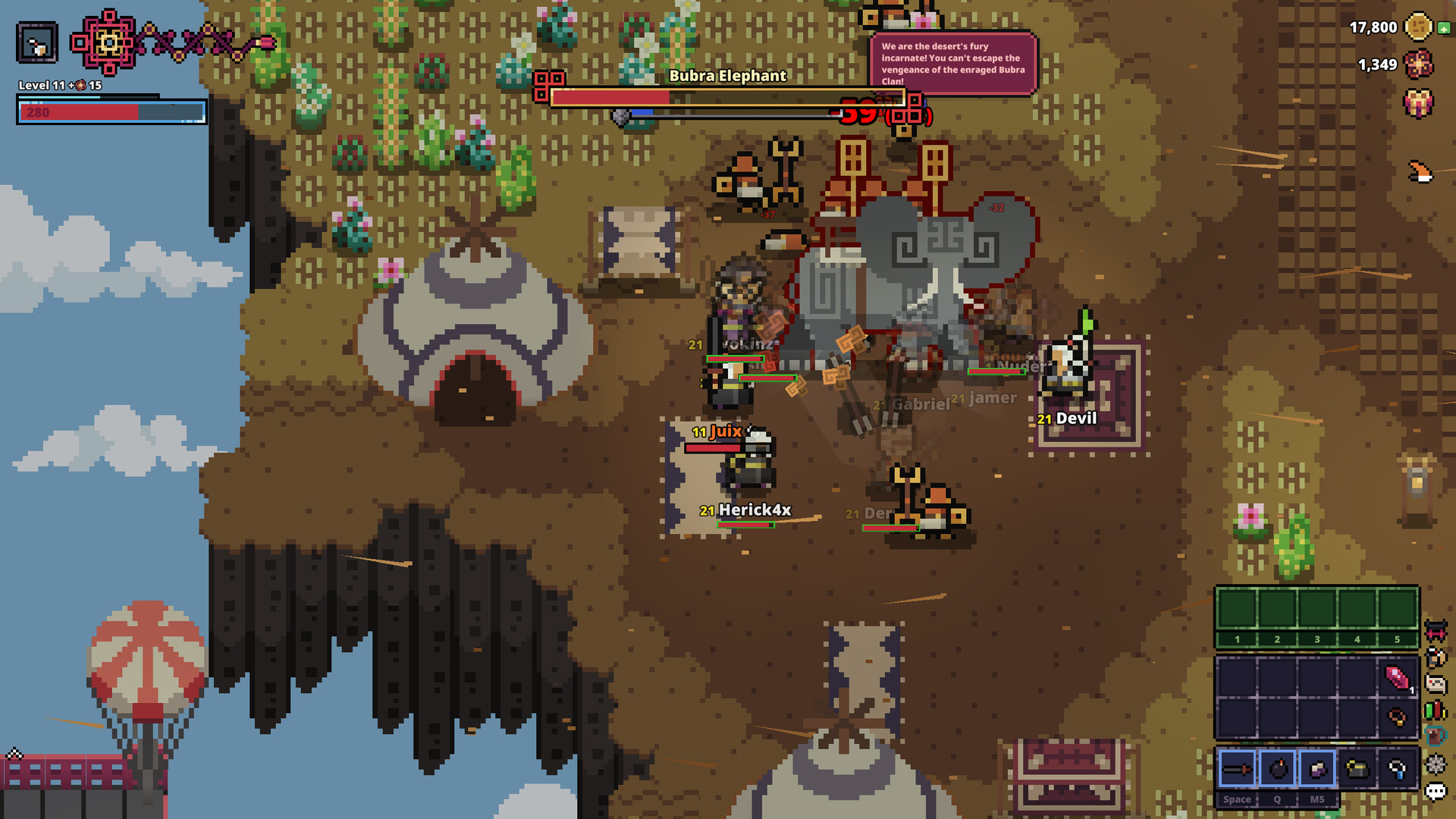 快節奏的砍殺戰鬥是遊戲核心