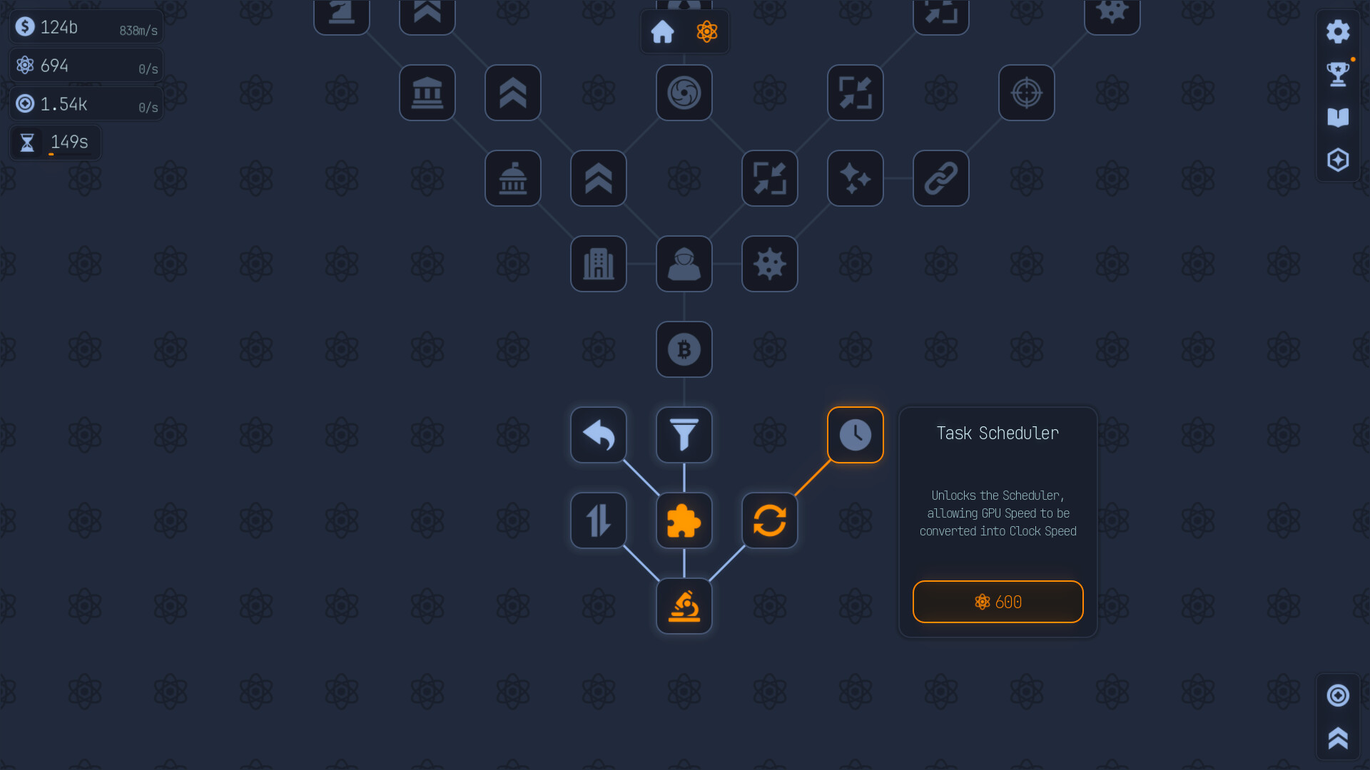 Upload Labs 遊戲中的科技樹