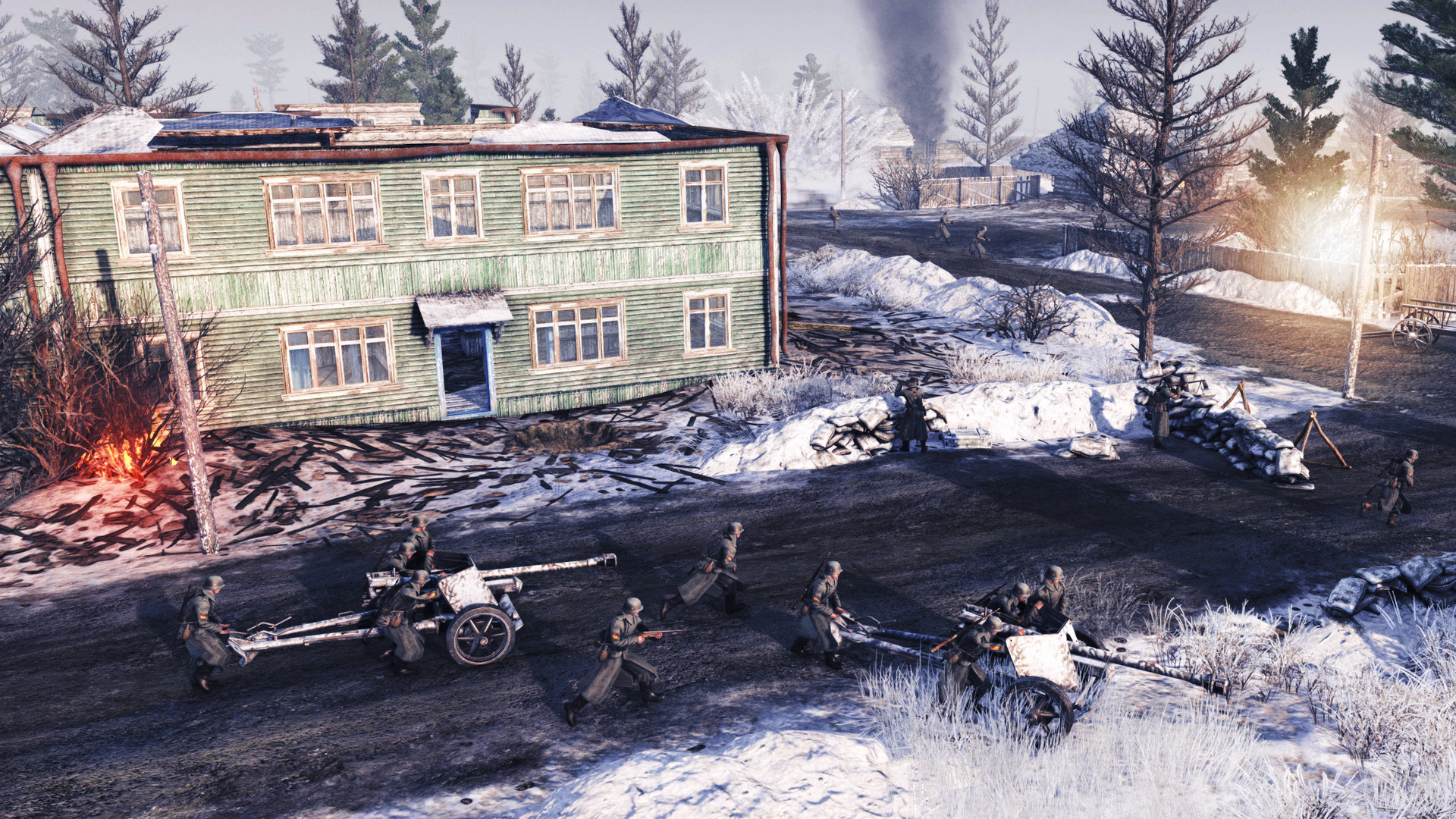 德國虎式I型戰車是遊戲中威力強大的裝甲單位。