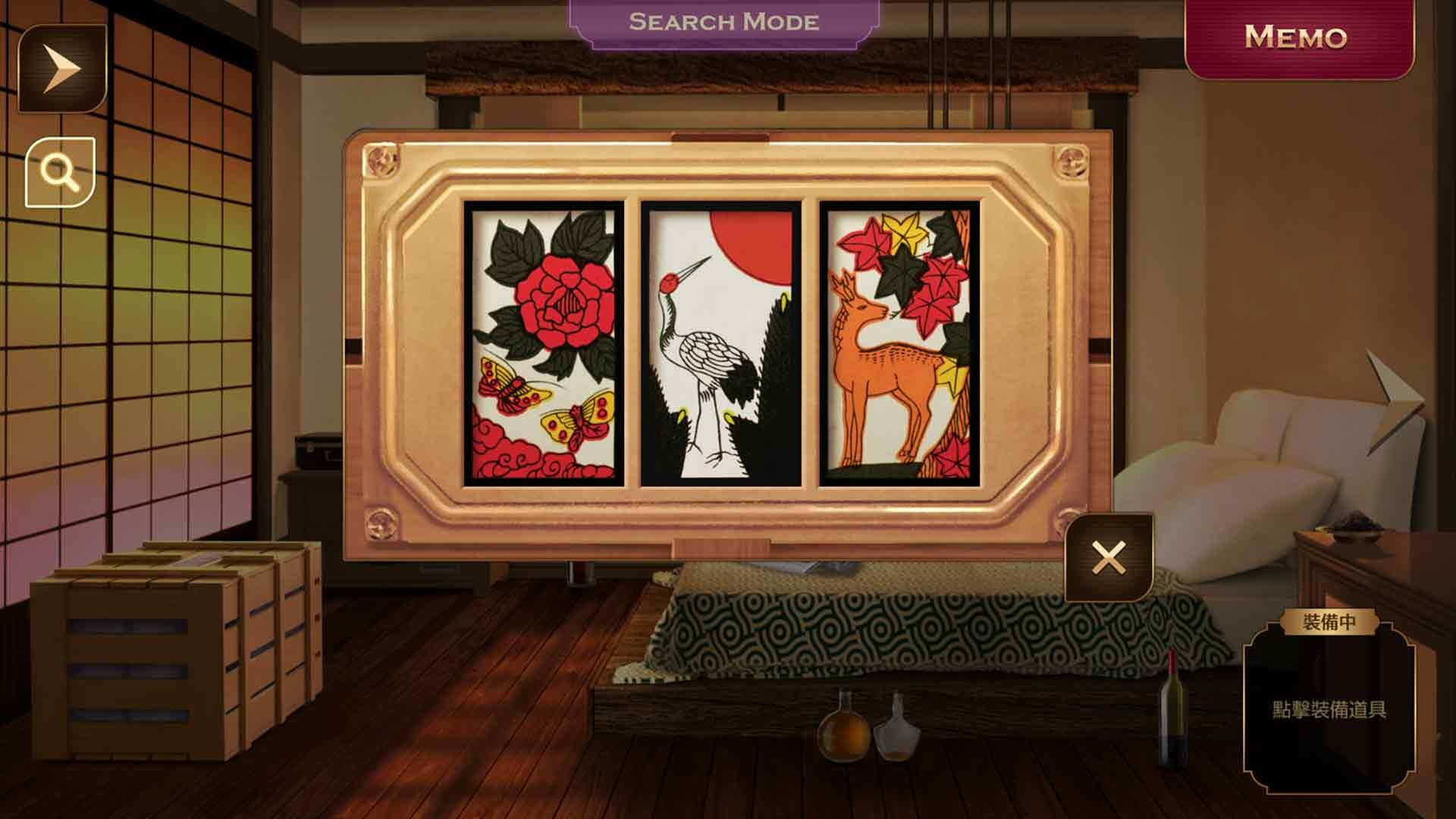 黃昏旅店 Re:newal 遊戲解謎畫面