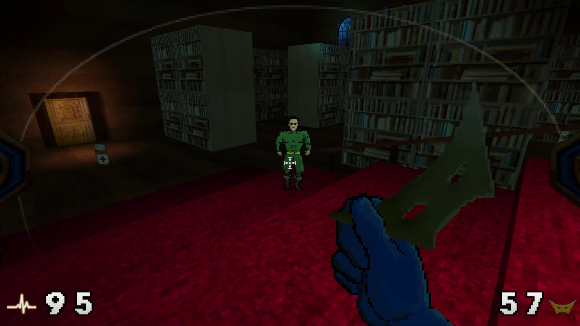 遊戲中的黑暗場景與敵人