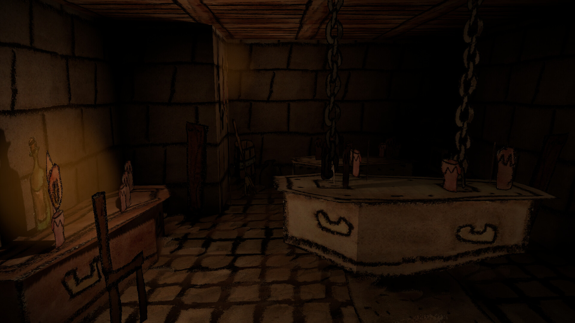 遊戲中的一個詭異場景