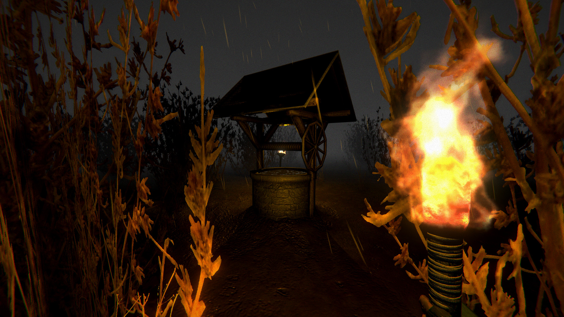 玩家在遊戲中探索充滿怪物的洞穴