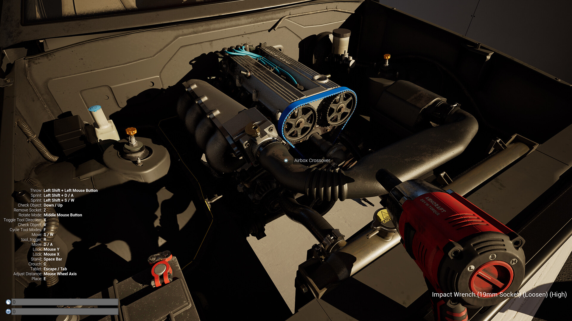 遊戲中的車輛底盤細節