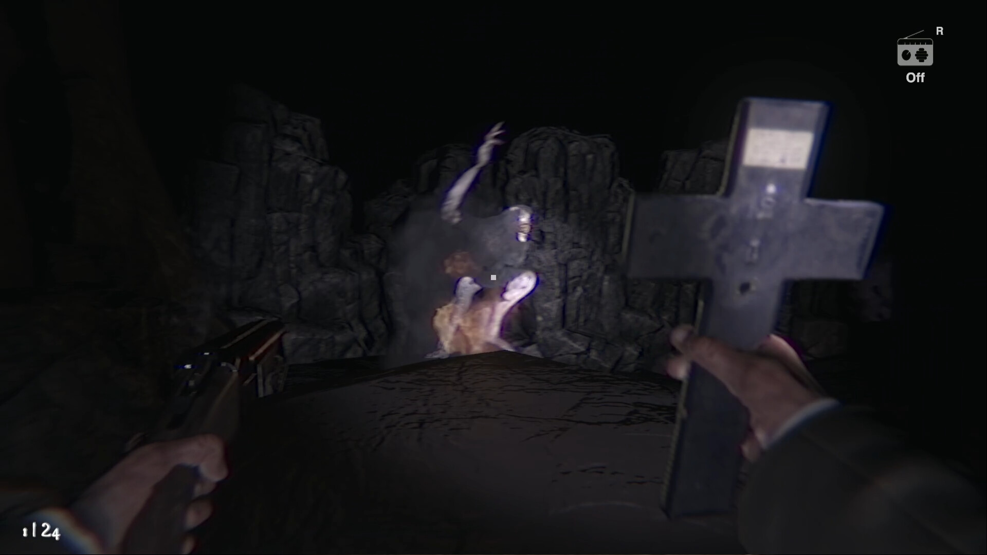 遊戲中的黑暗森林場景