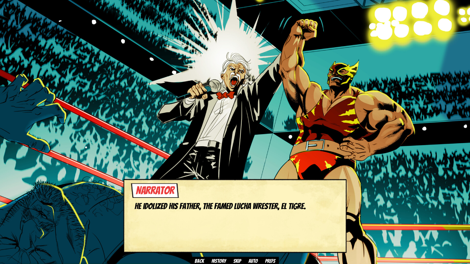 主角瑞克在一個看似約會的場景中做出選擇