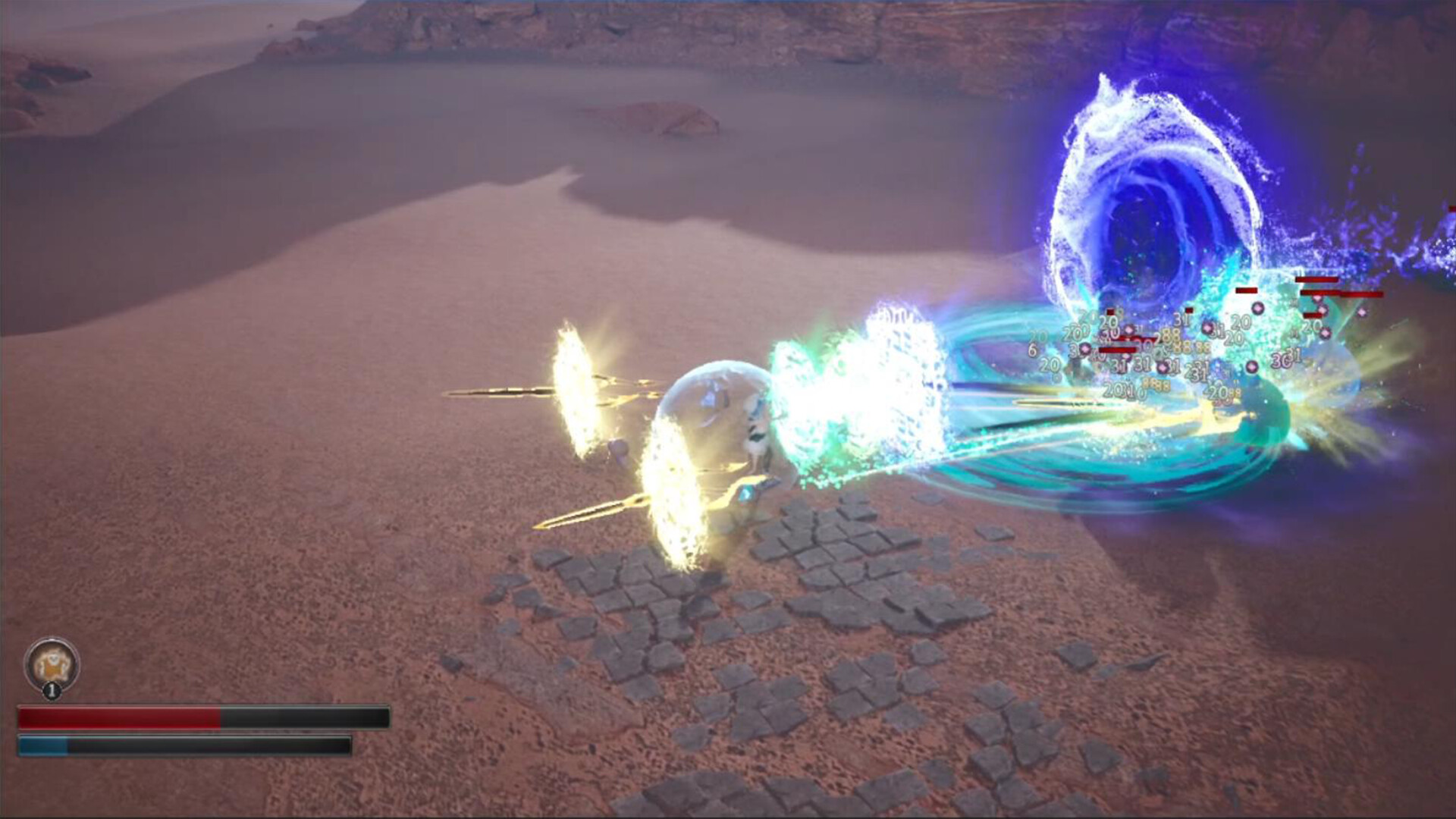 在奇幻風格的場景中探索