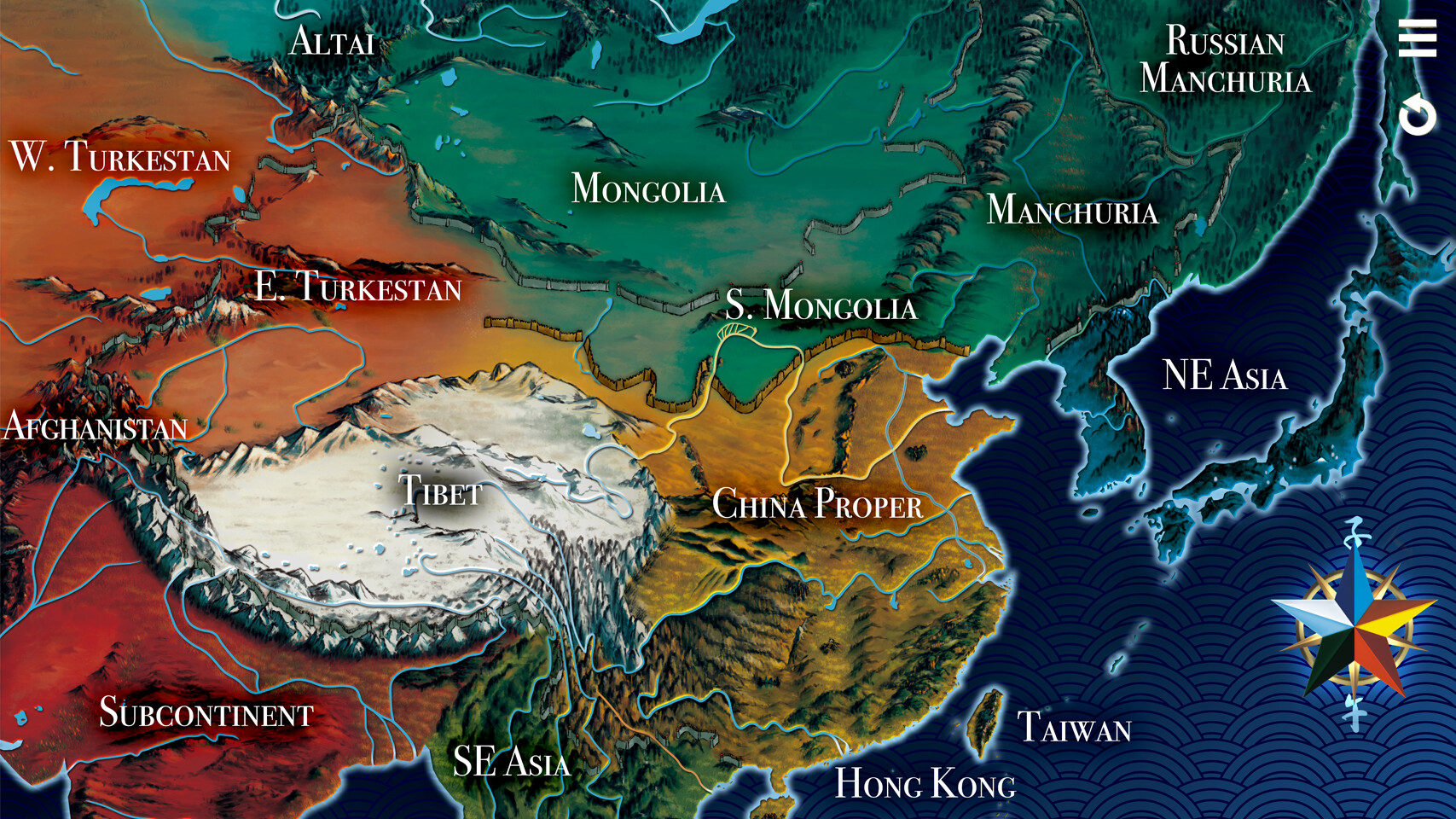 逆統戰遊戲地圖