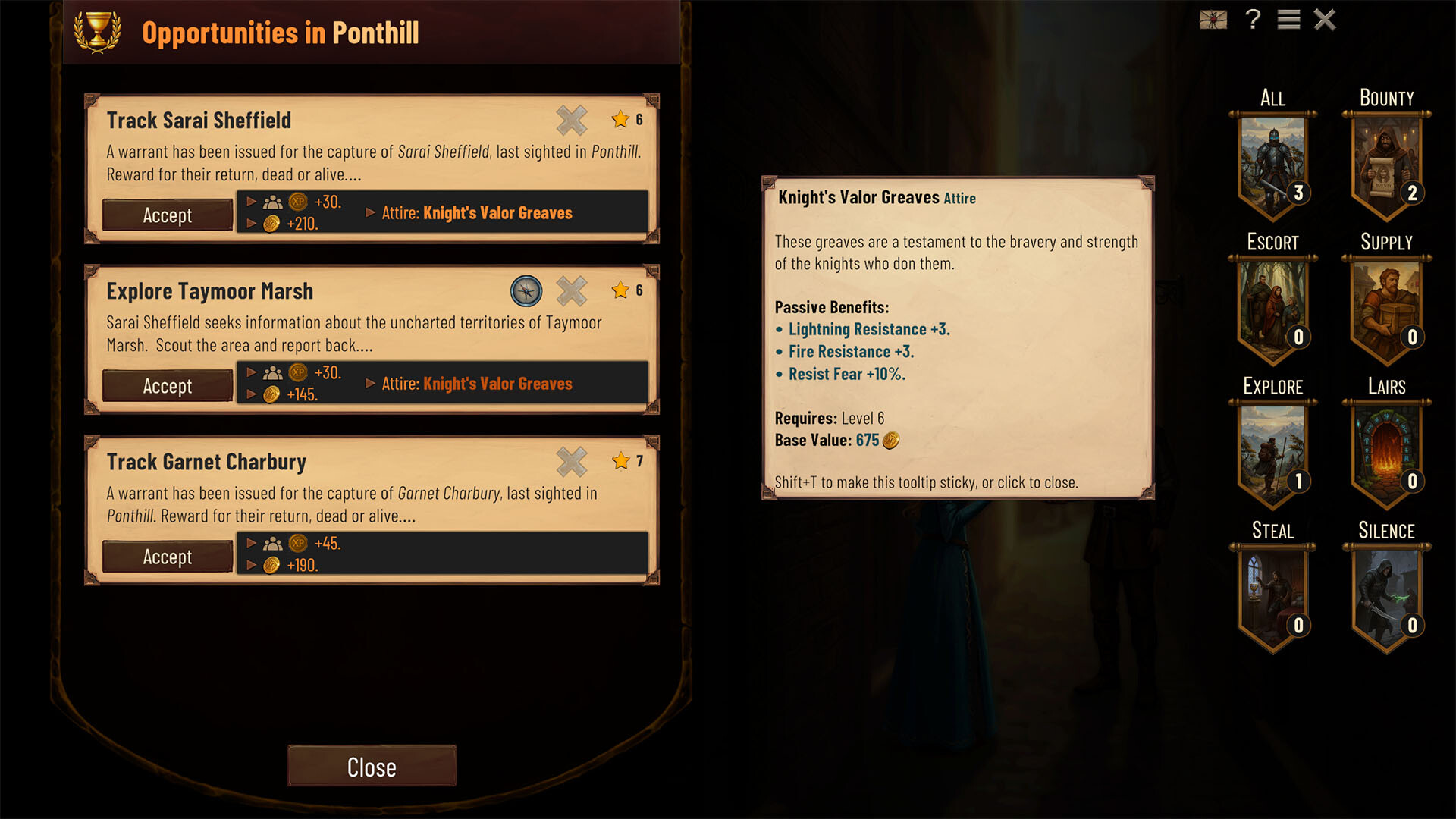 遊戲中的文字敘事介面