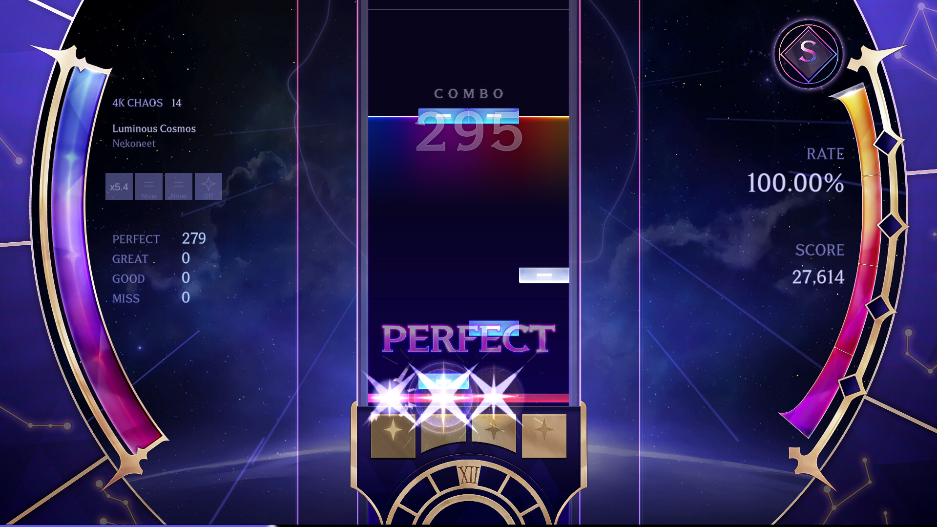 遊戲中的挑戰譜面