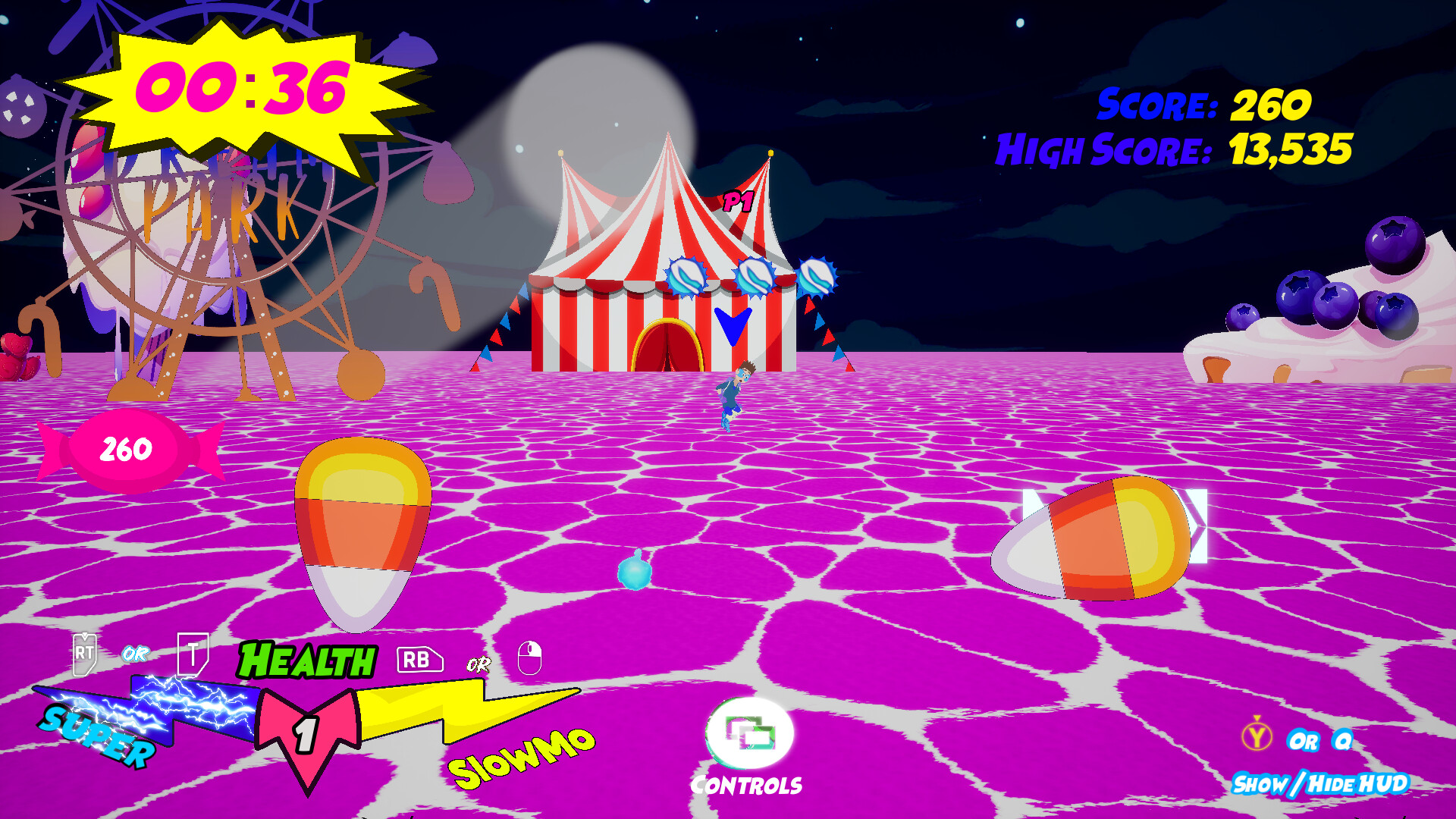 遊戲場景設計充滿想像力