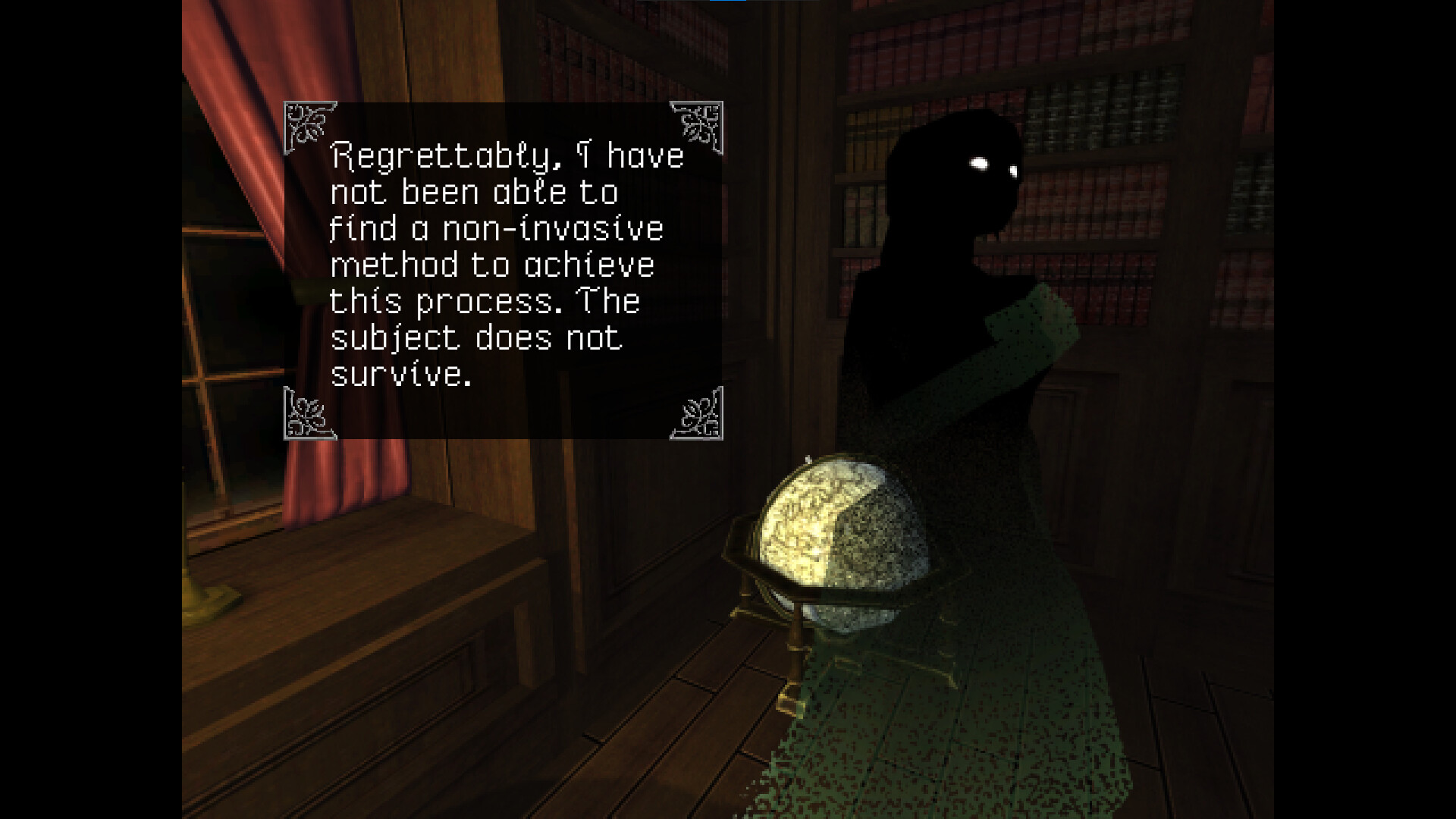 遊戲中一個充滿謎題的房間，有著複雜的機關