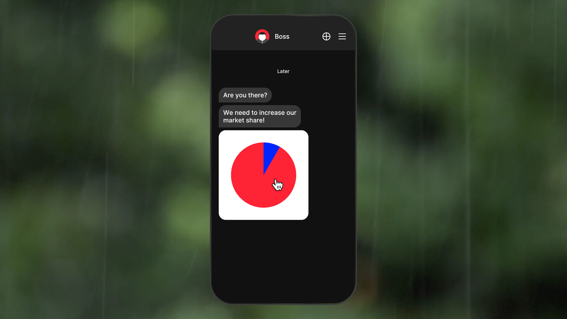 遊戲中玩家正在拖拉長條圖以美化數據