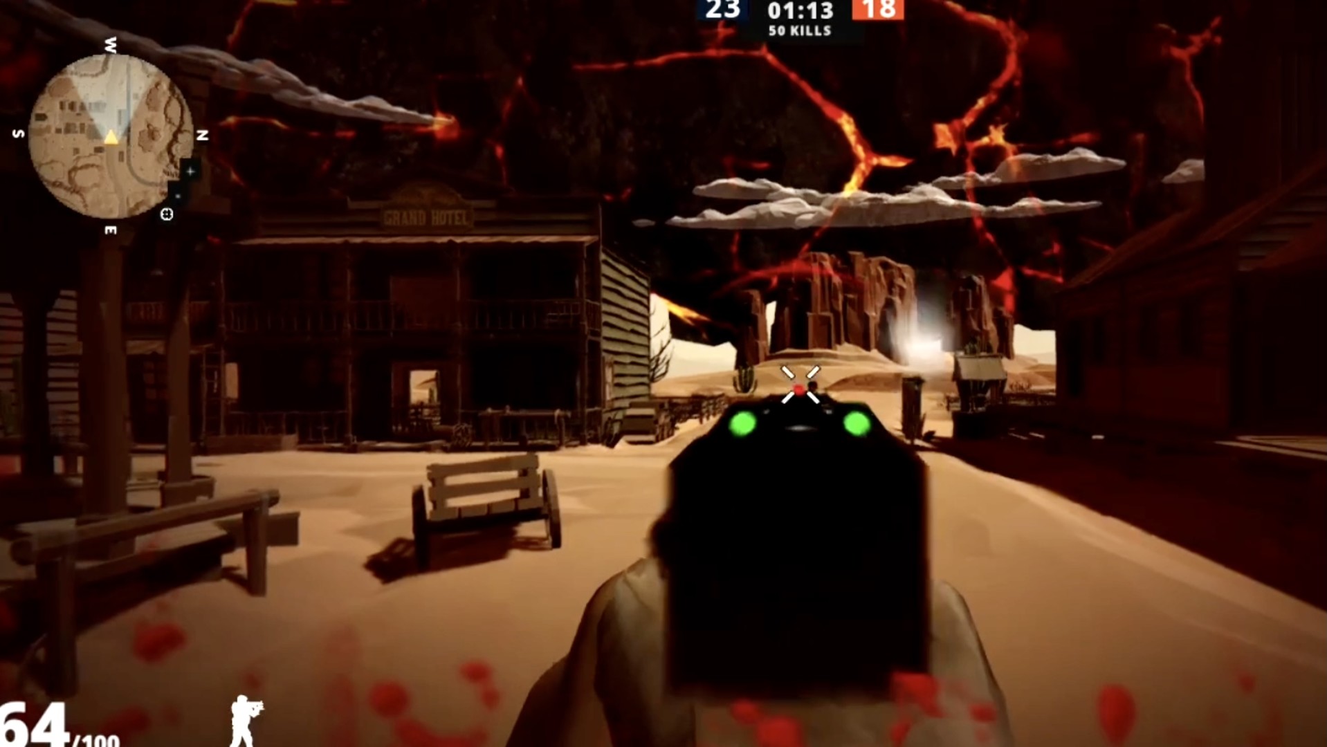 The Last War 戰鬥場景