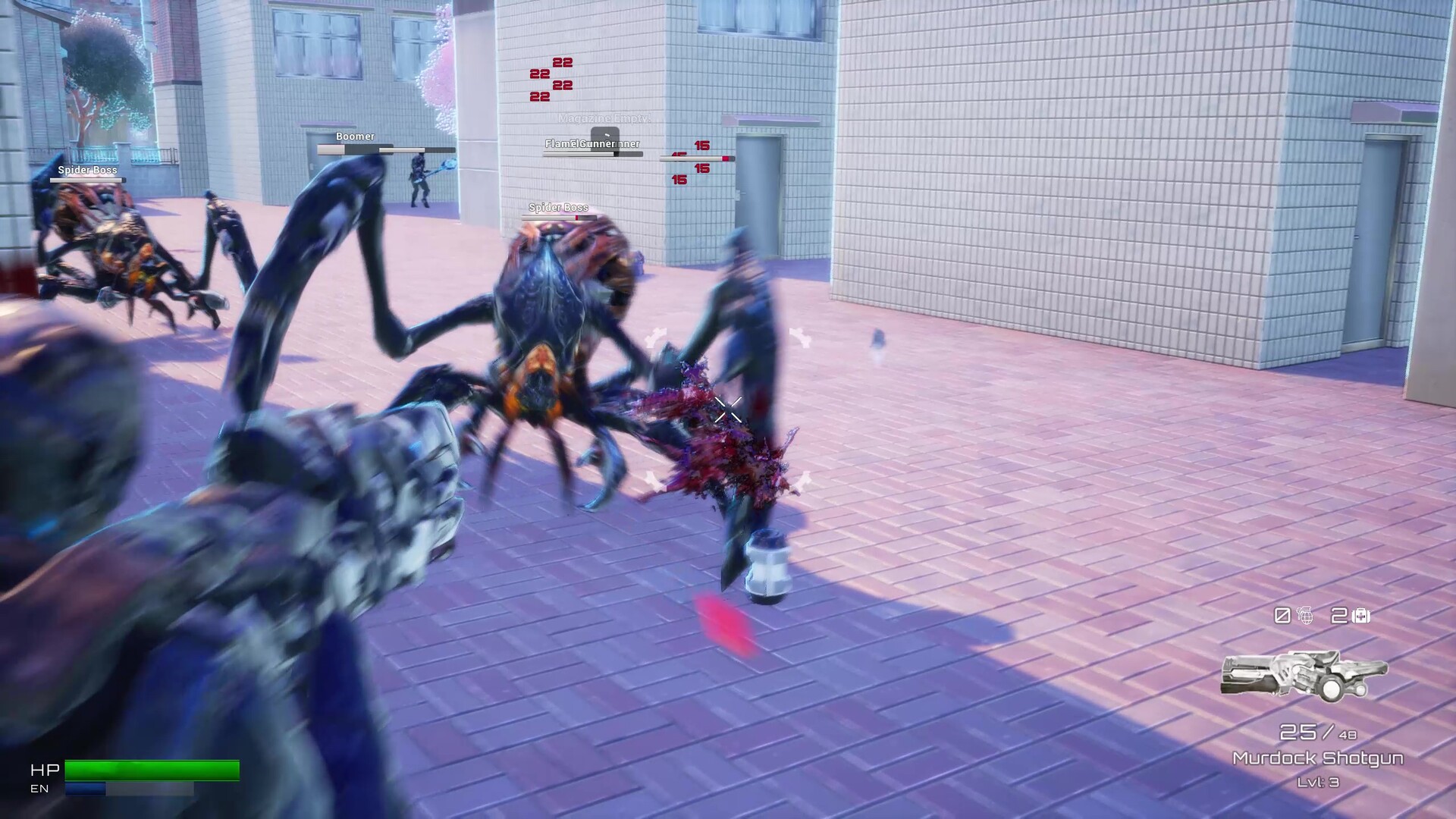 多樣的敵人在場景中遊蕩,增添了遊戲的挑戰性