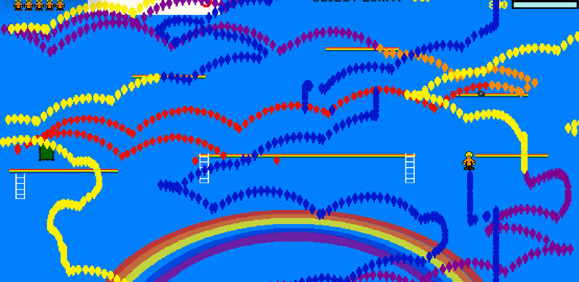 遊戲中的另一個關卡,展示了不同的場景設計
